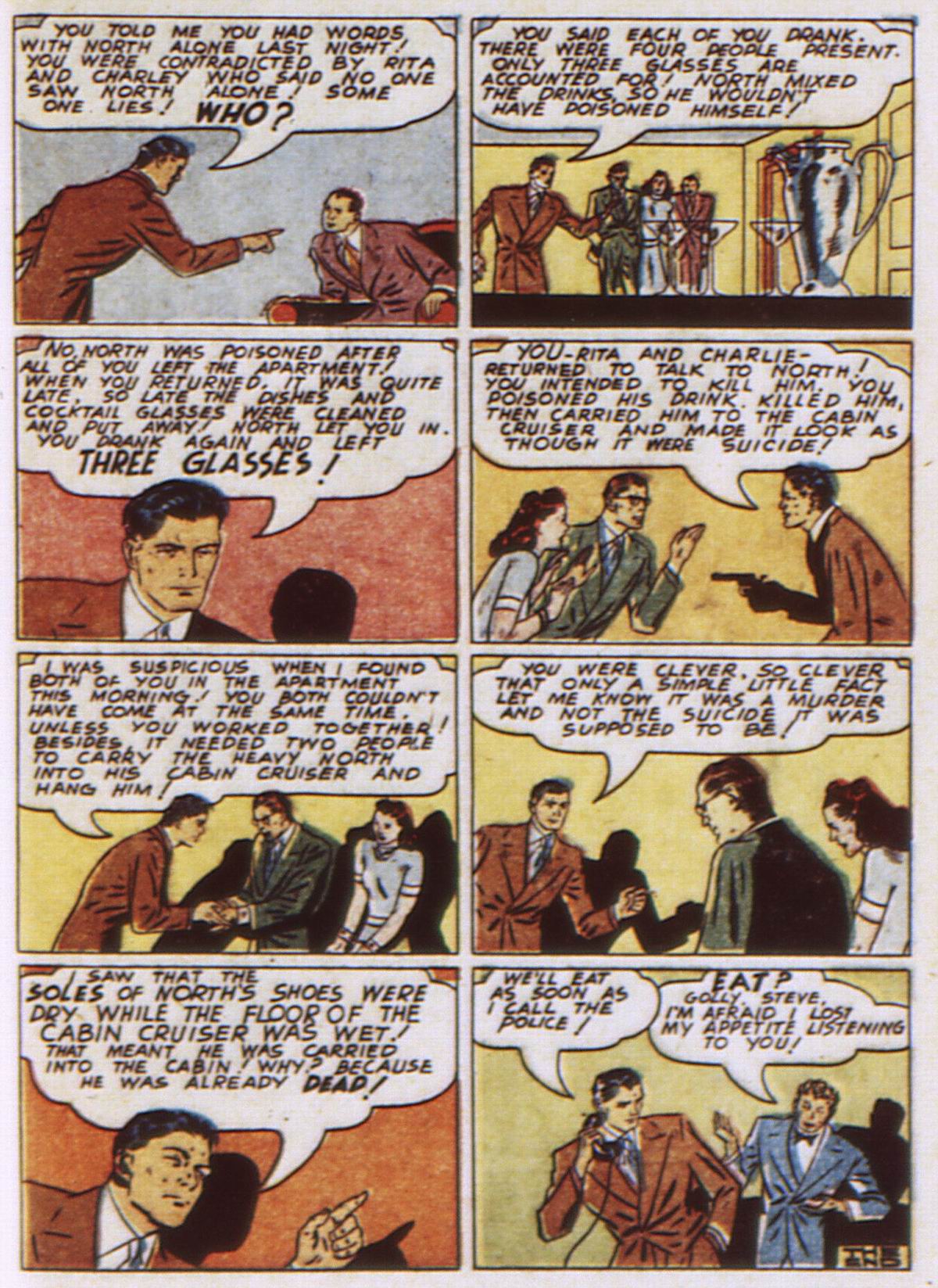 Read online Detective Comics (1937) comic -  Issue #52 - 57