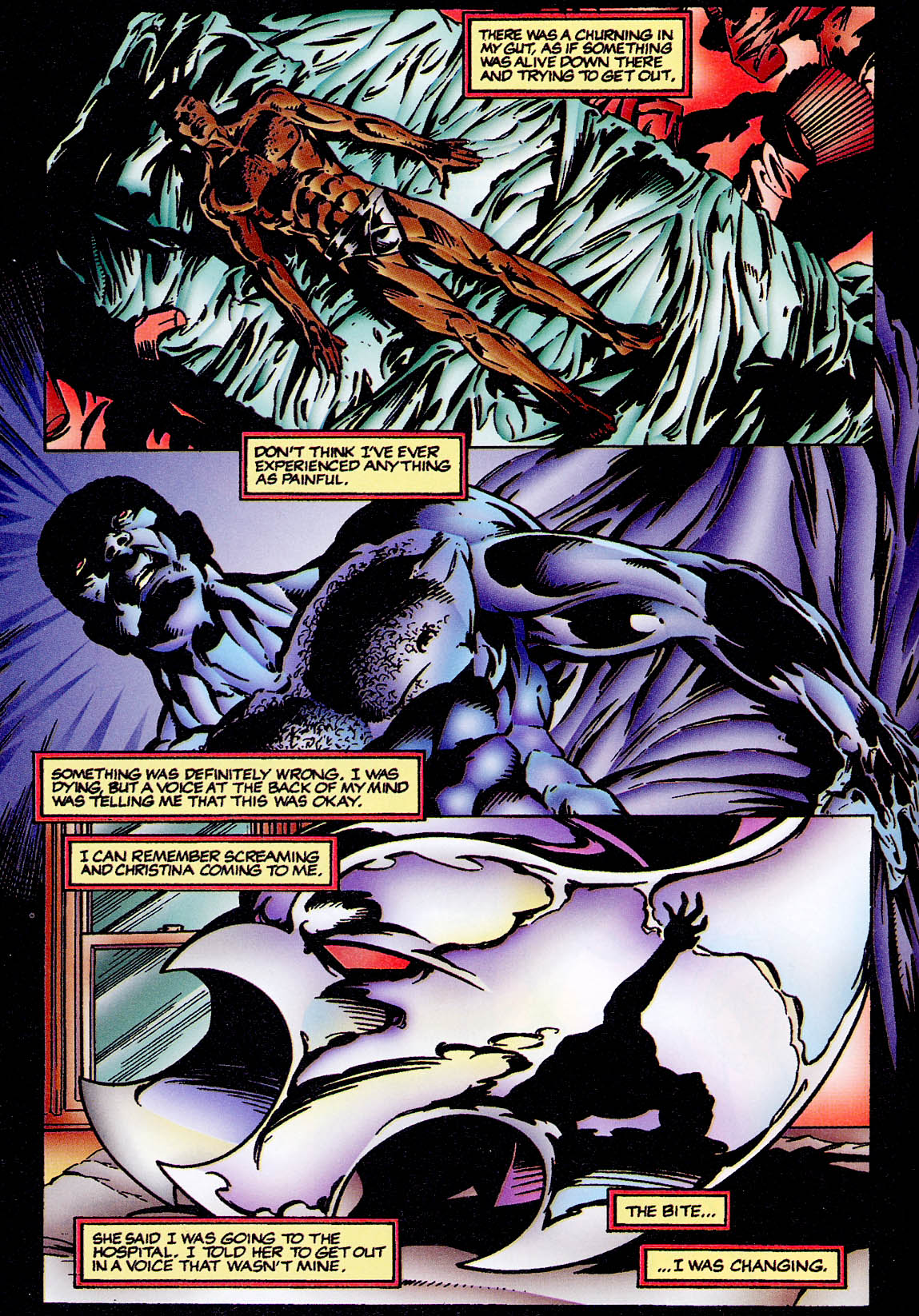 Read online Vampirella/Shadowhawk: Creatures of the Night comic -  Issue # Full - 39