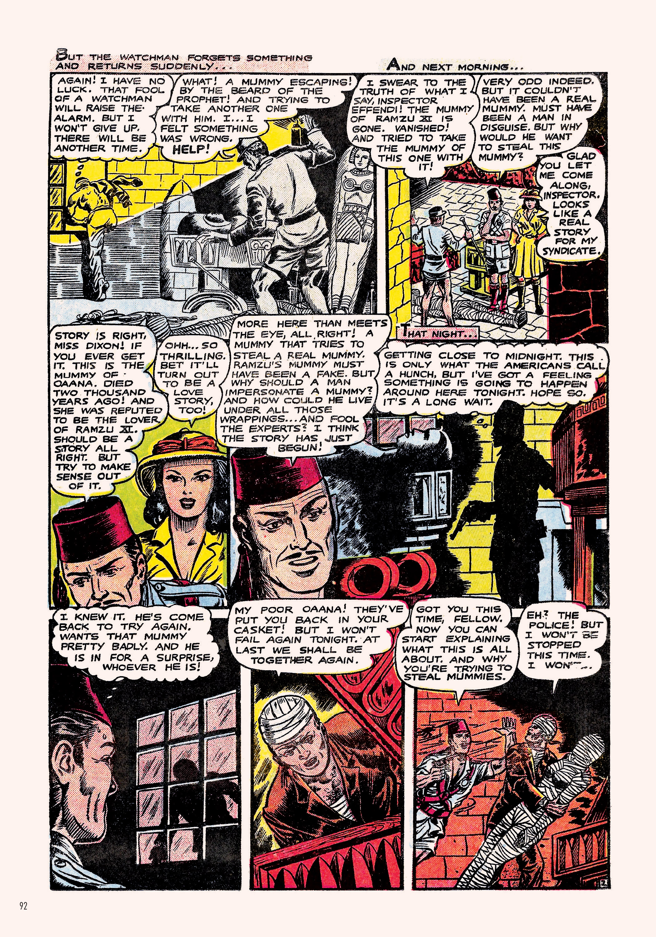 Read online Classic Monsters of Pre-Code Horror Comics: Mummies comic -  Issue # TPB - 92
