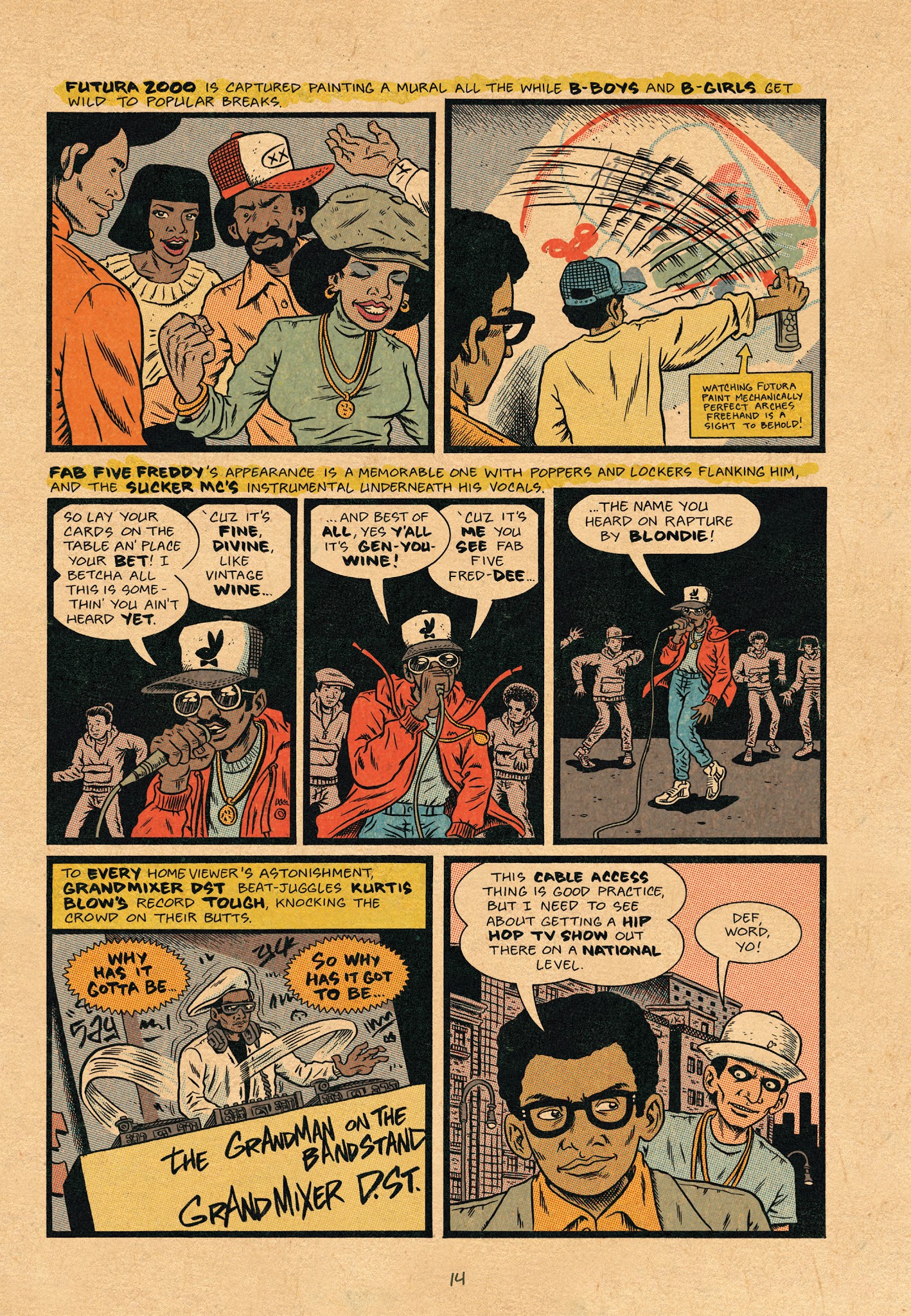 Read online Hip Hop Family Tree (2013) comic -  Issue # TPB 3 - 16