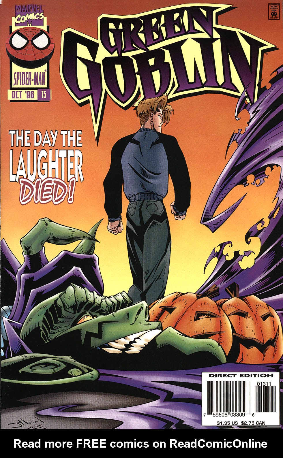 Read online Green Goblin comic -  Issue #13 - 1