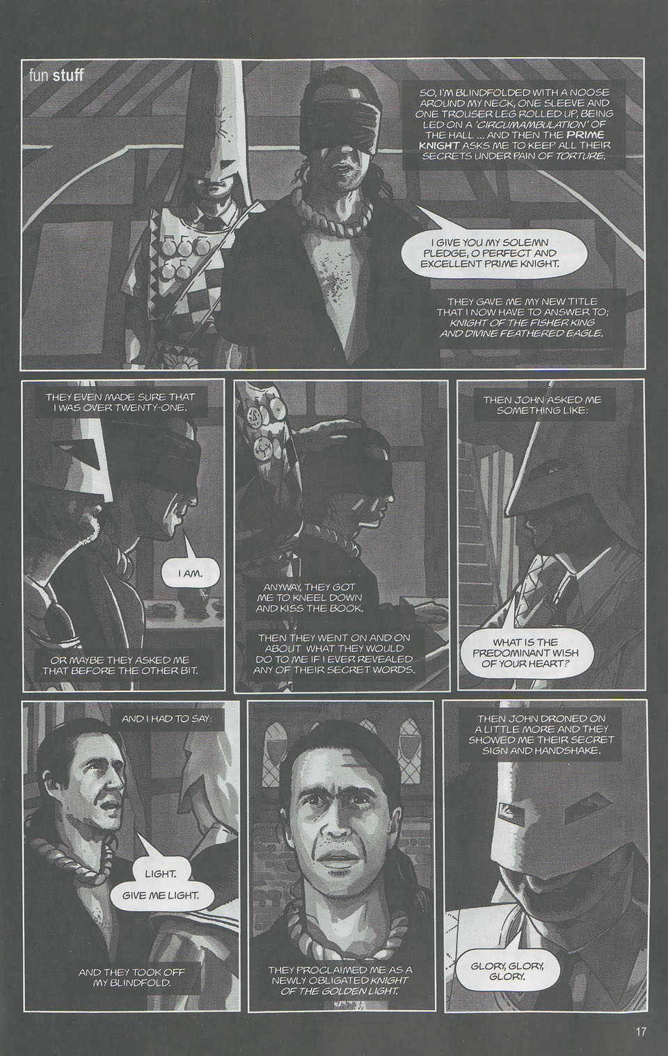 Read online Strangehaven comic -  Issue #18 - 17