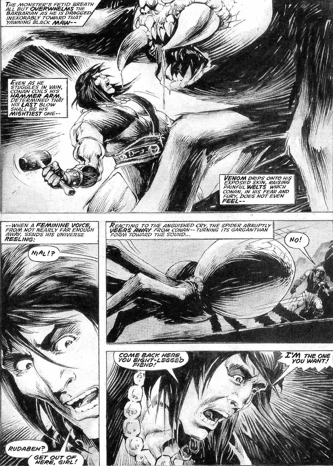 Read online The Savage Sword Of Conan comic -  Issue #210 - 24