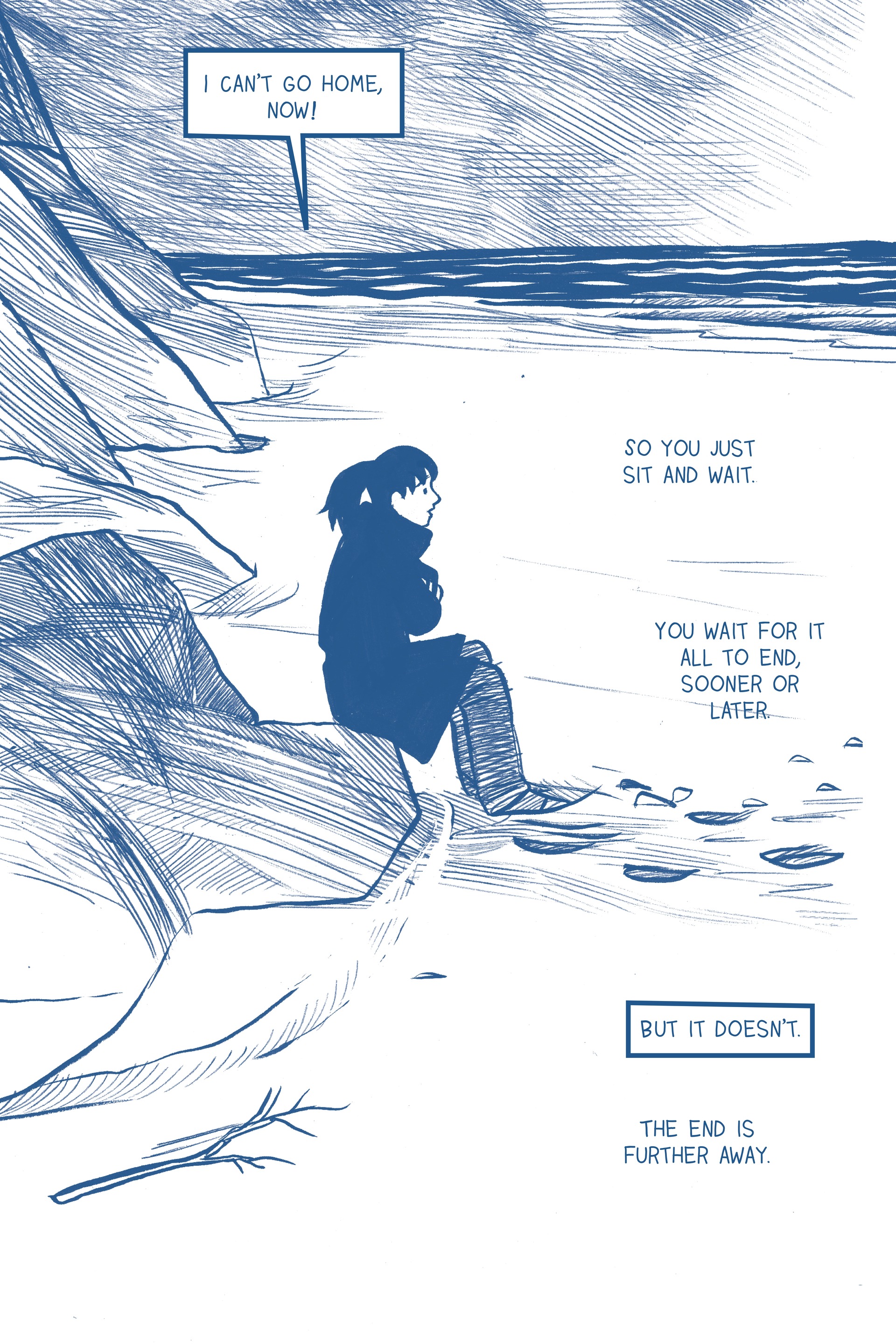 Read online When Everything Turned Blue comic -  Issue # TPB - 99