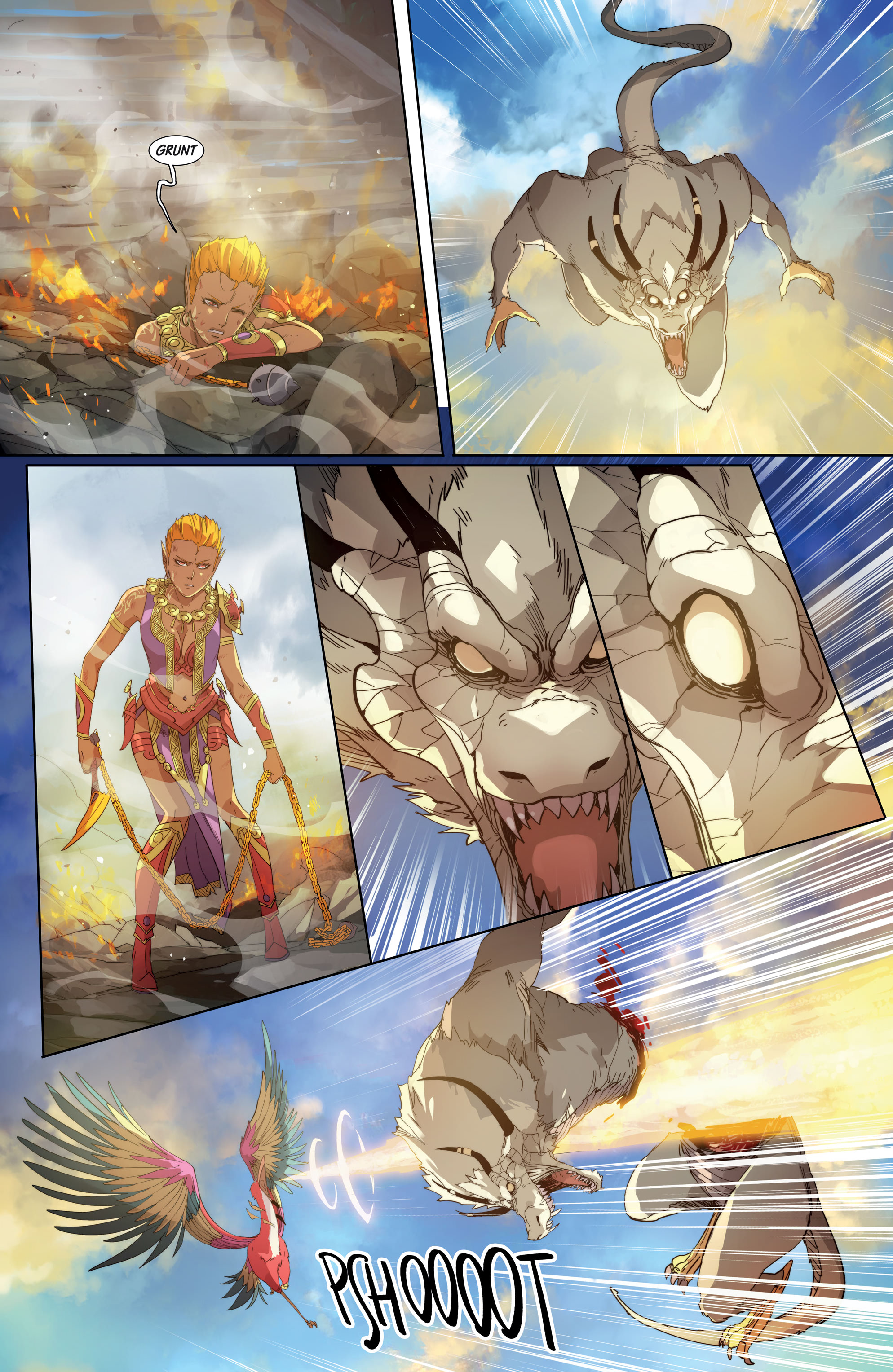 Read online Djinn Hunter comic -  Issue #1 - 17