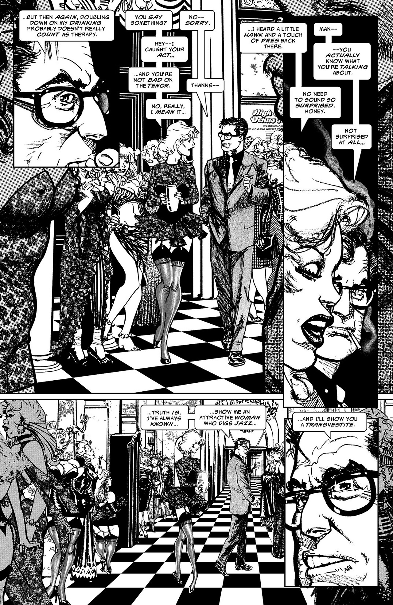 Read online Black Kiss II comic -  Issue #5 - 16