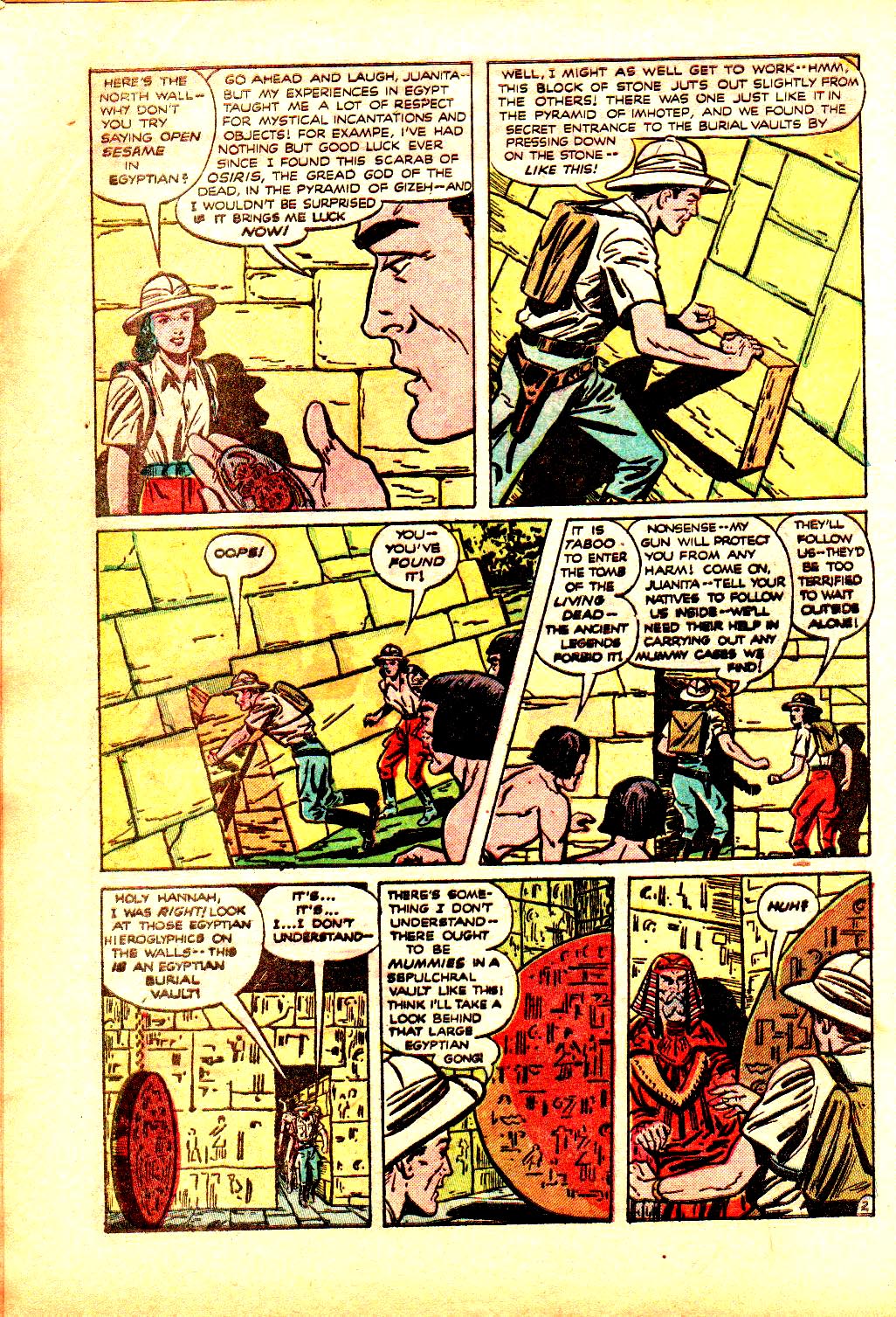 Read online Adventures Into The Unknown comic -  Issue #21 - 24