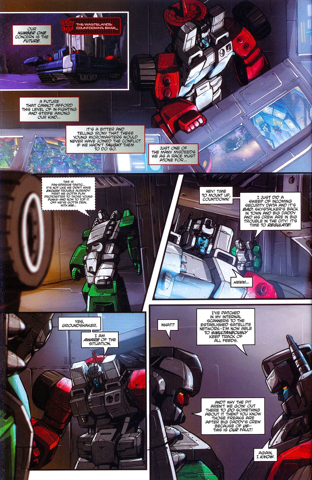 Read online Transformers: Micromasters comic -  Issue #3 - 8