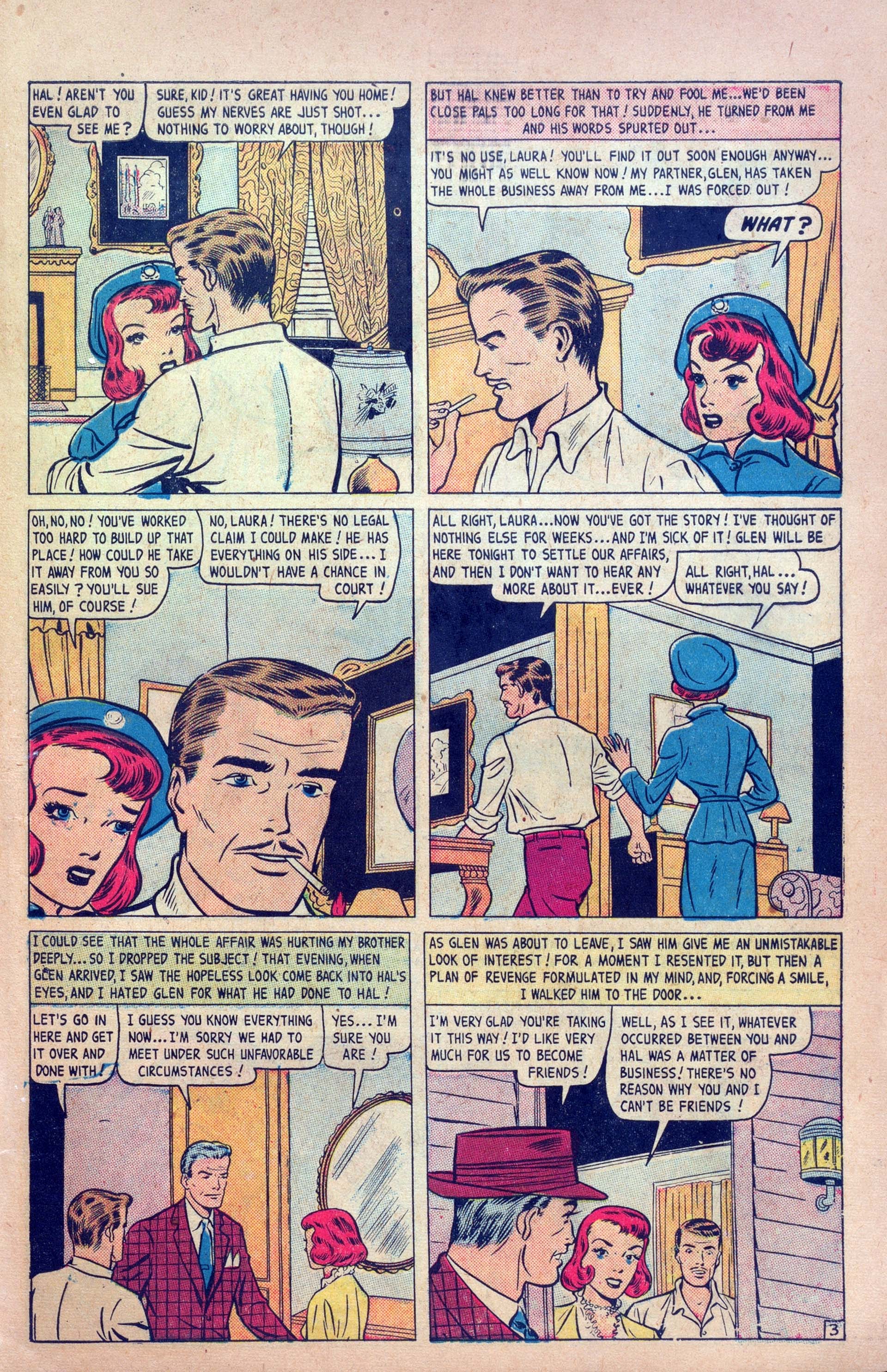 Read online My Love (1949) comic -  Issue #4 - 27