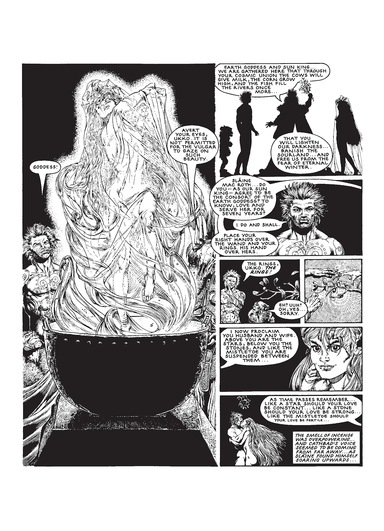 Read online Sláine comic -  Issue # TPB 3 - 197