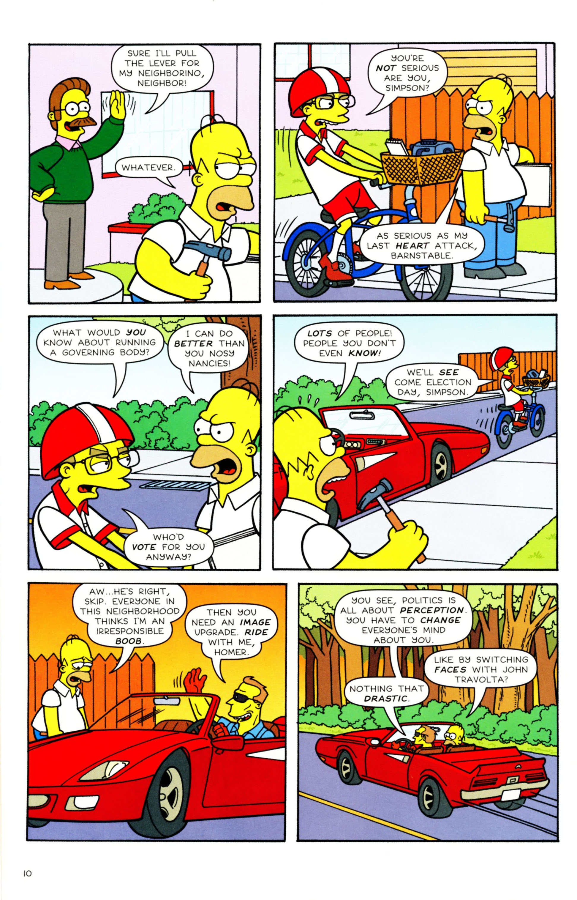 Read online Simpsons Comics comic -  Issue #158 - 9