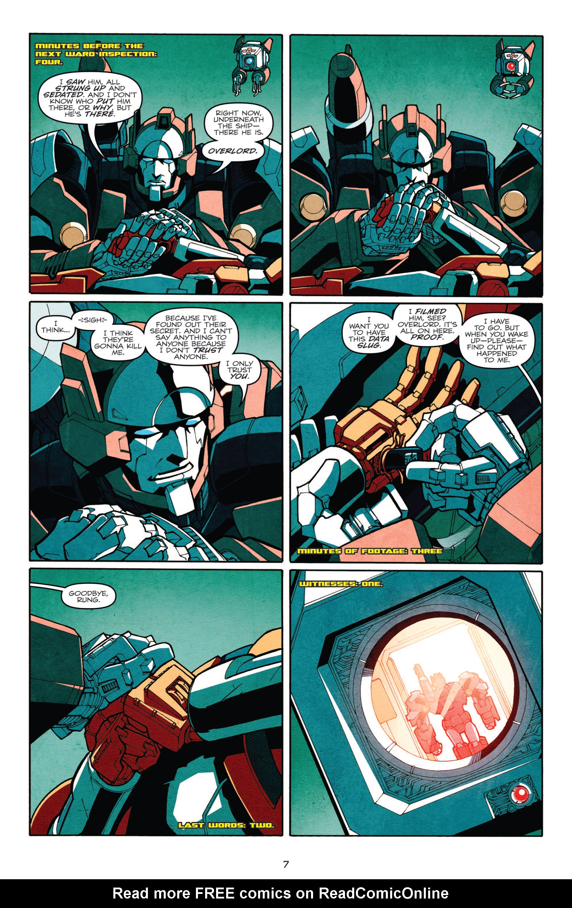 Read online The Transformers: More Than Meets The Eye comic -  Issue #7 - 9