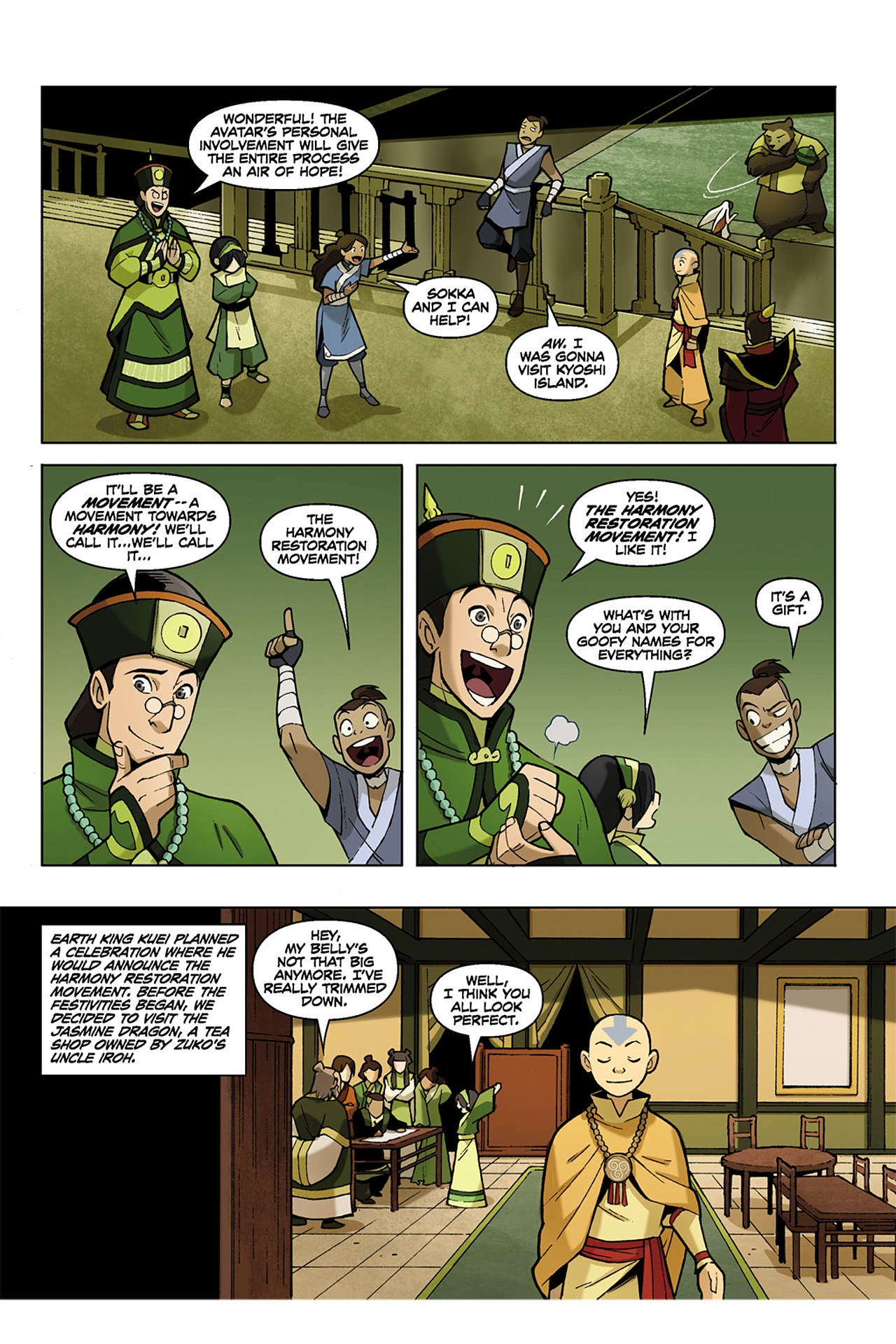 Read online Nickelodeon Avatar: The Last Airbender - The Promise comic -  Issue # Part 1 - 11
