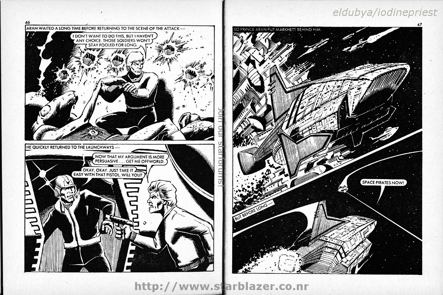 Read online Starblazer comic -  Issue #116 - 25