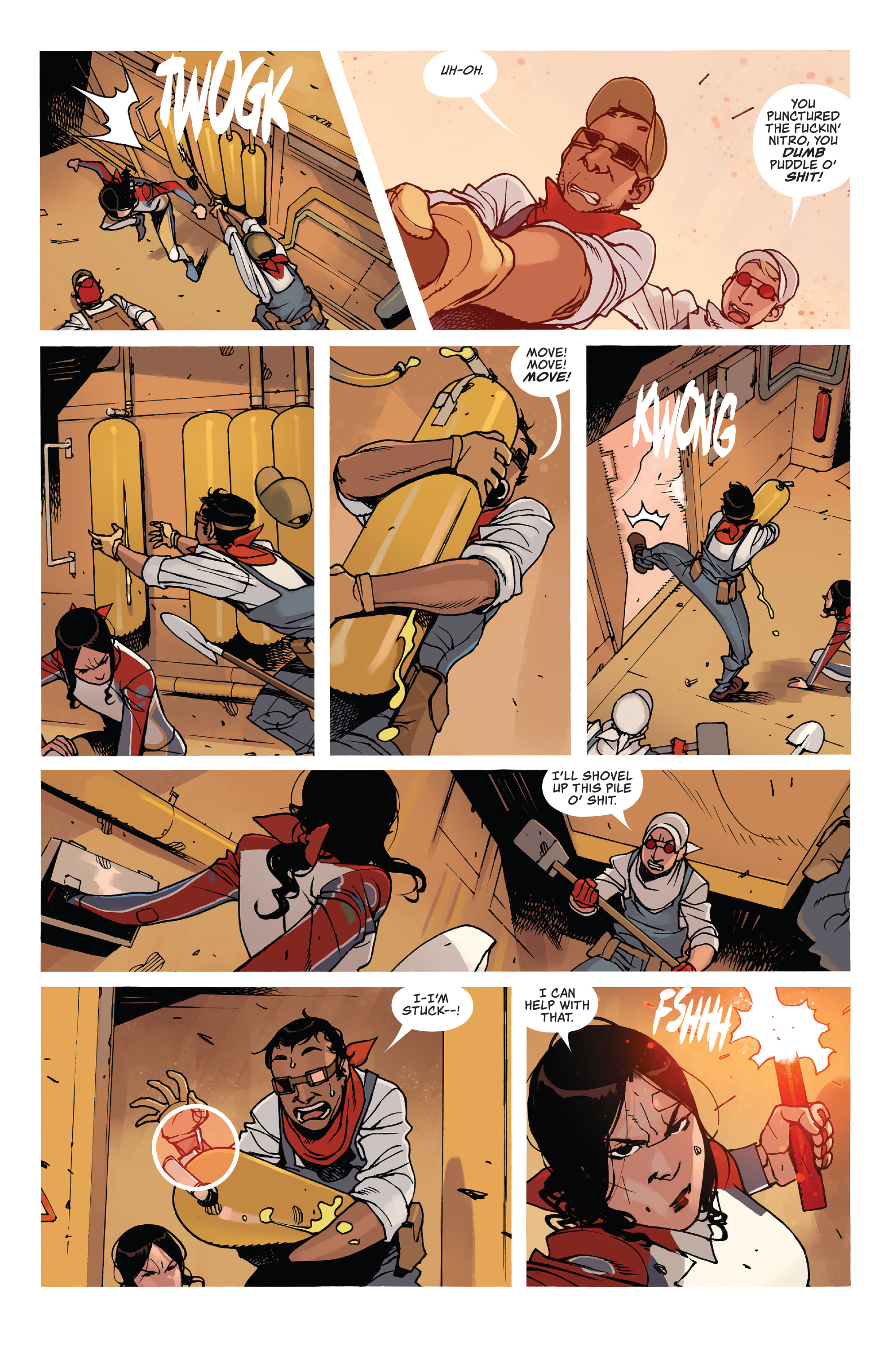 Read online Death Or Glory comic -  Issue #9 - 7