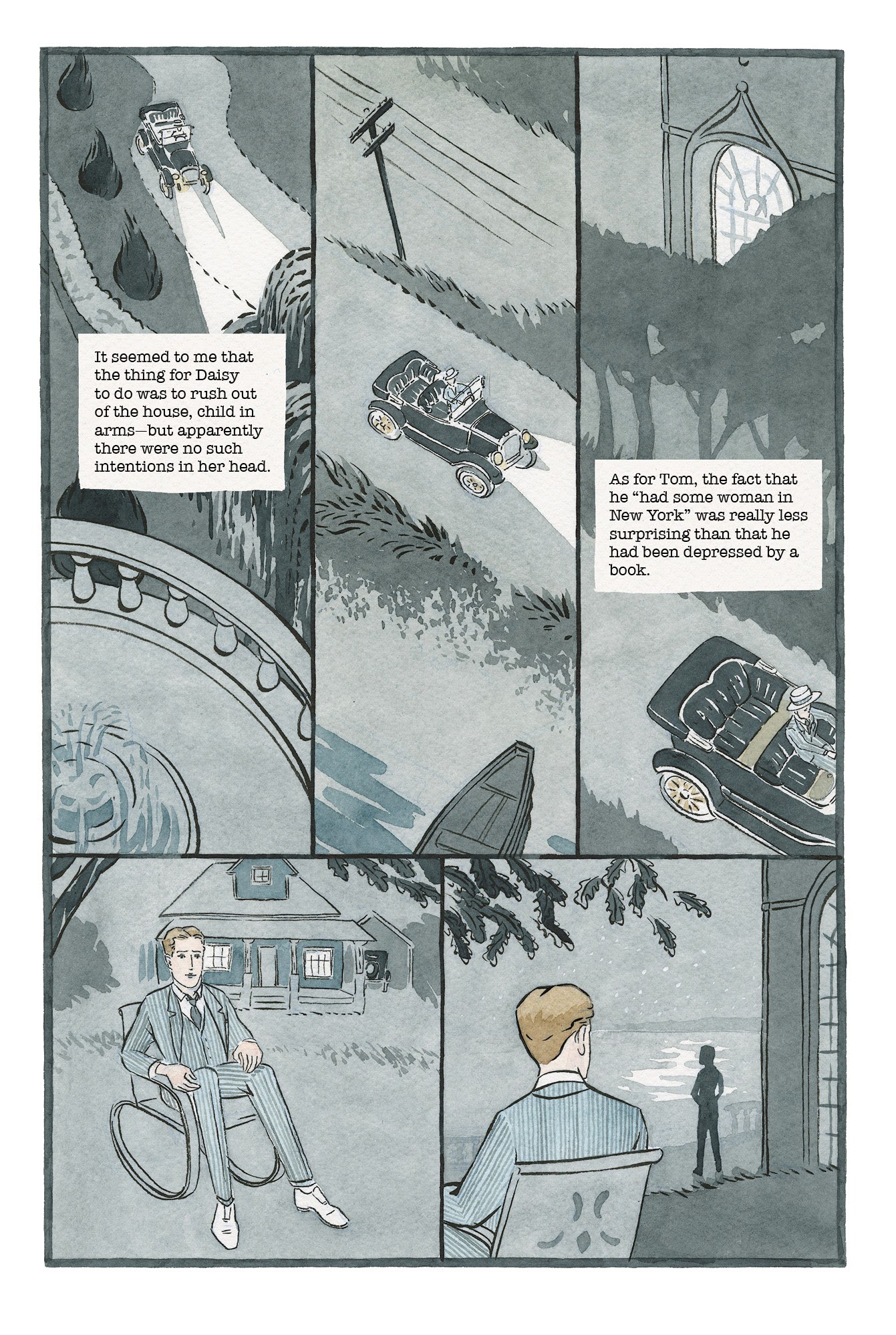 Read online The Great Gatsby: The Graphic Novel comic -  Issue # TPB (Part 1) - 38