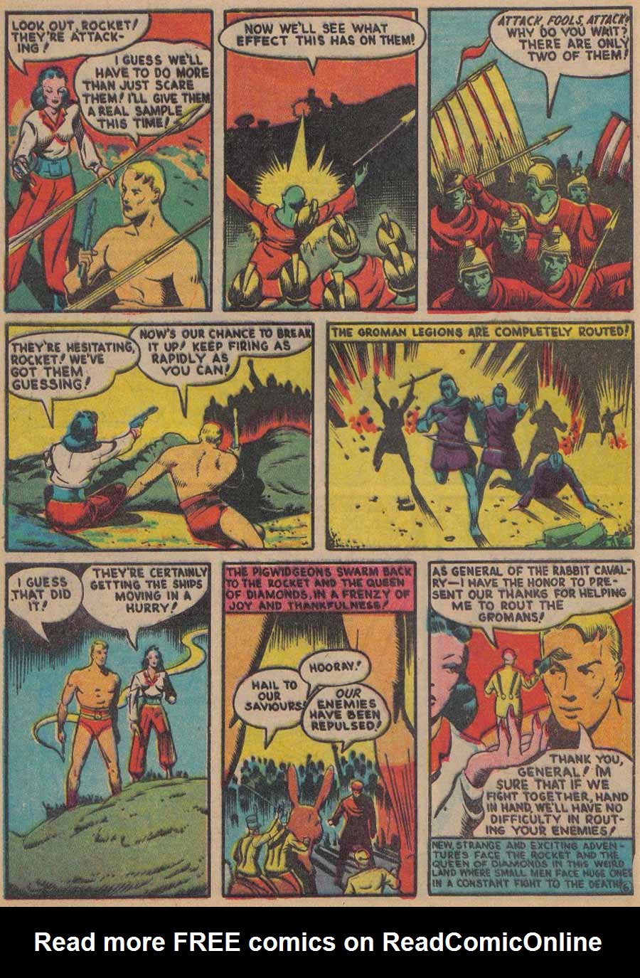 Read online Pep Comics comic -  Issue #10 - 52