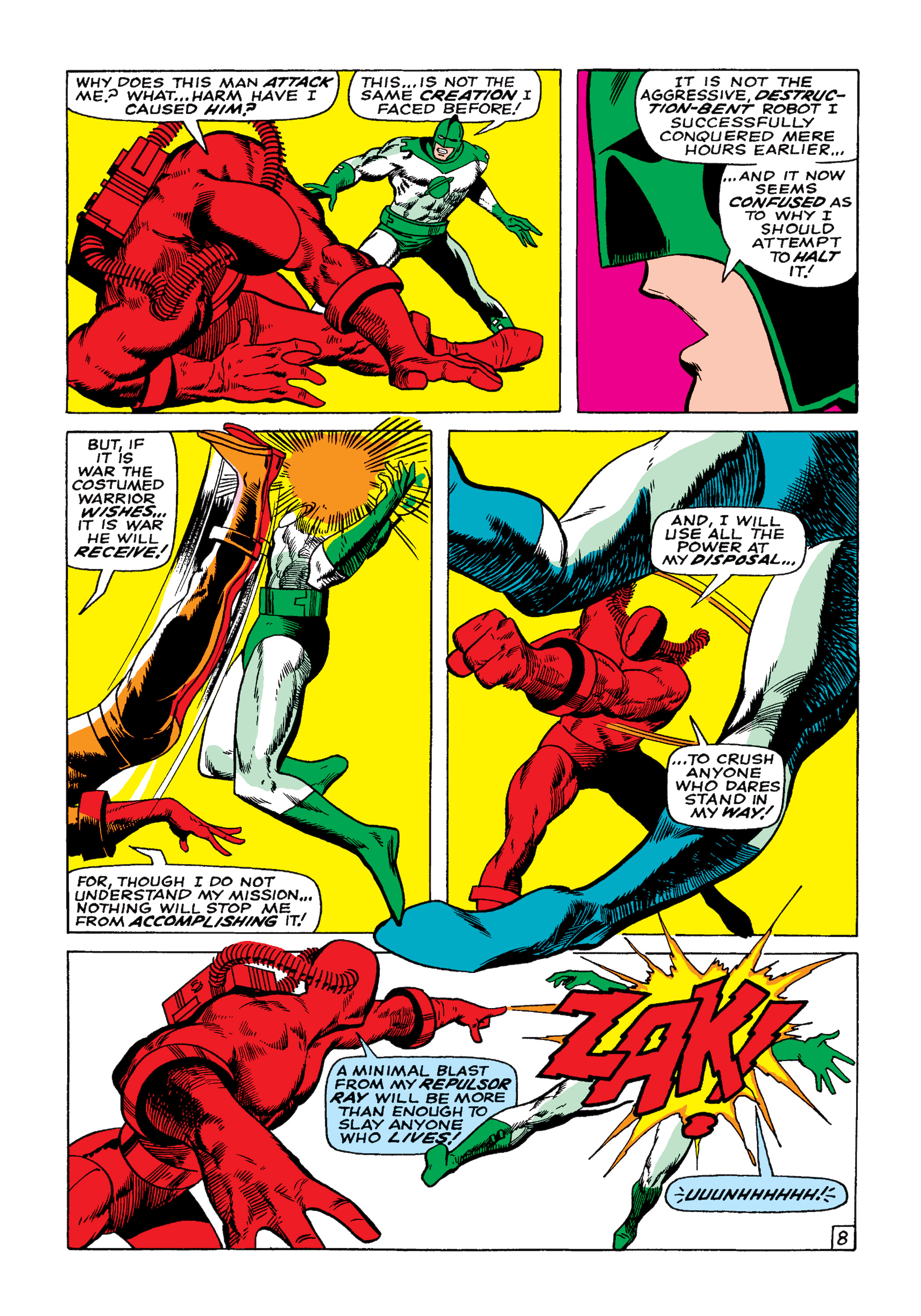 Read online Marvel Masterworks: Captain Marvel comic -  Issue # TPB 2 (Part 1) - 79