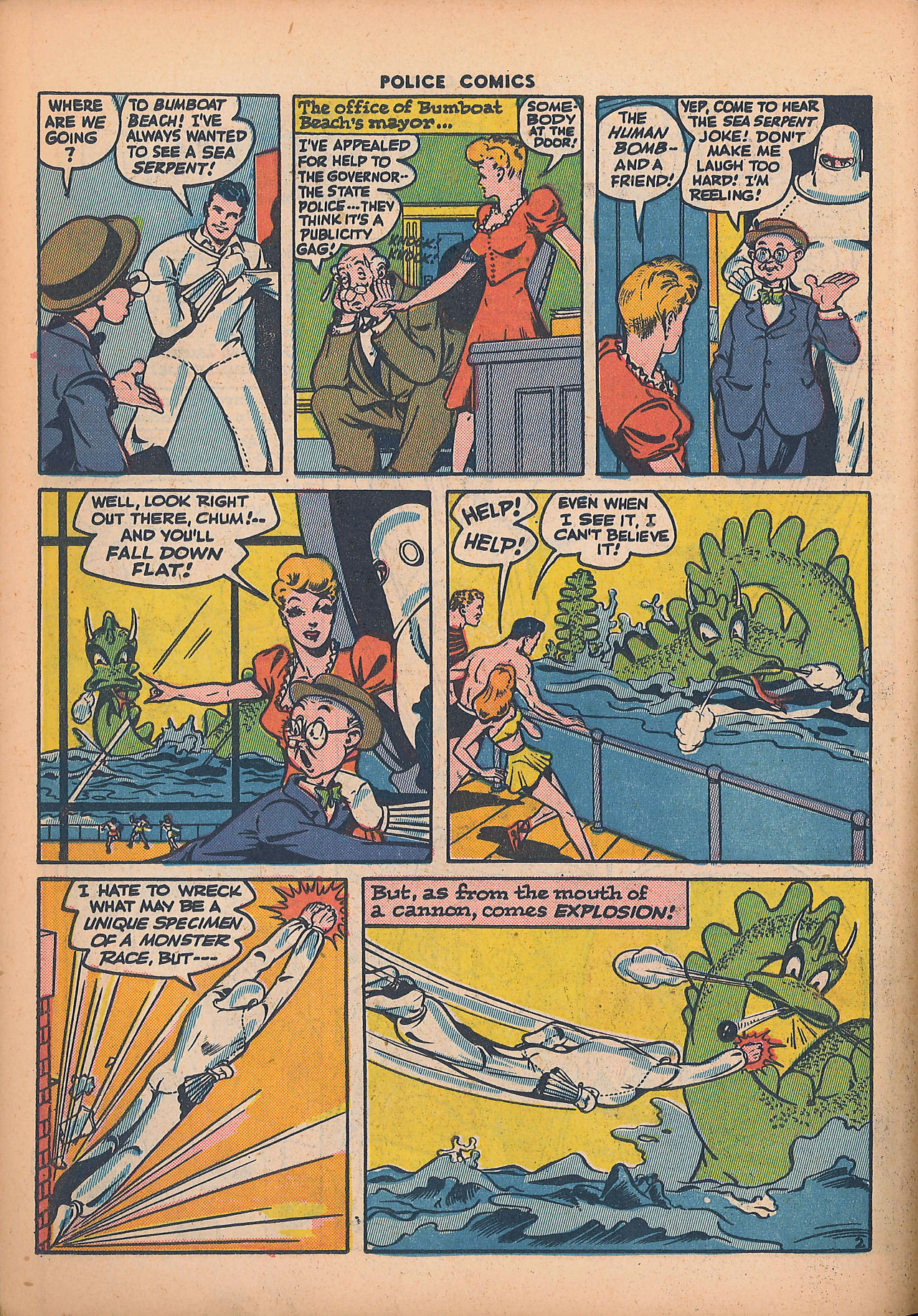 Read online Police Comics comic -  Issue #44 - 38