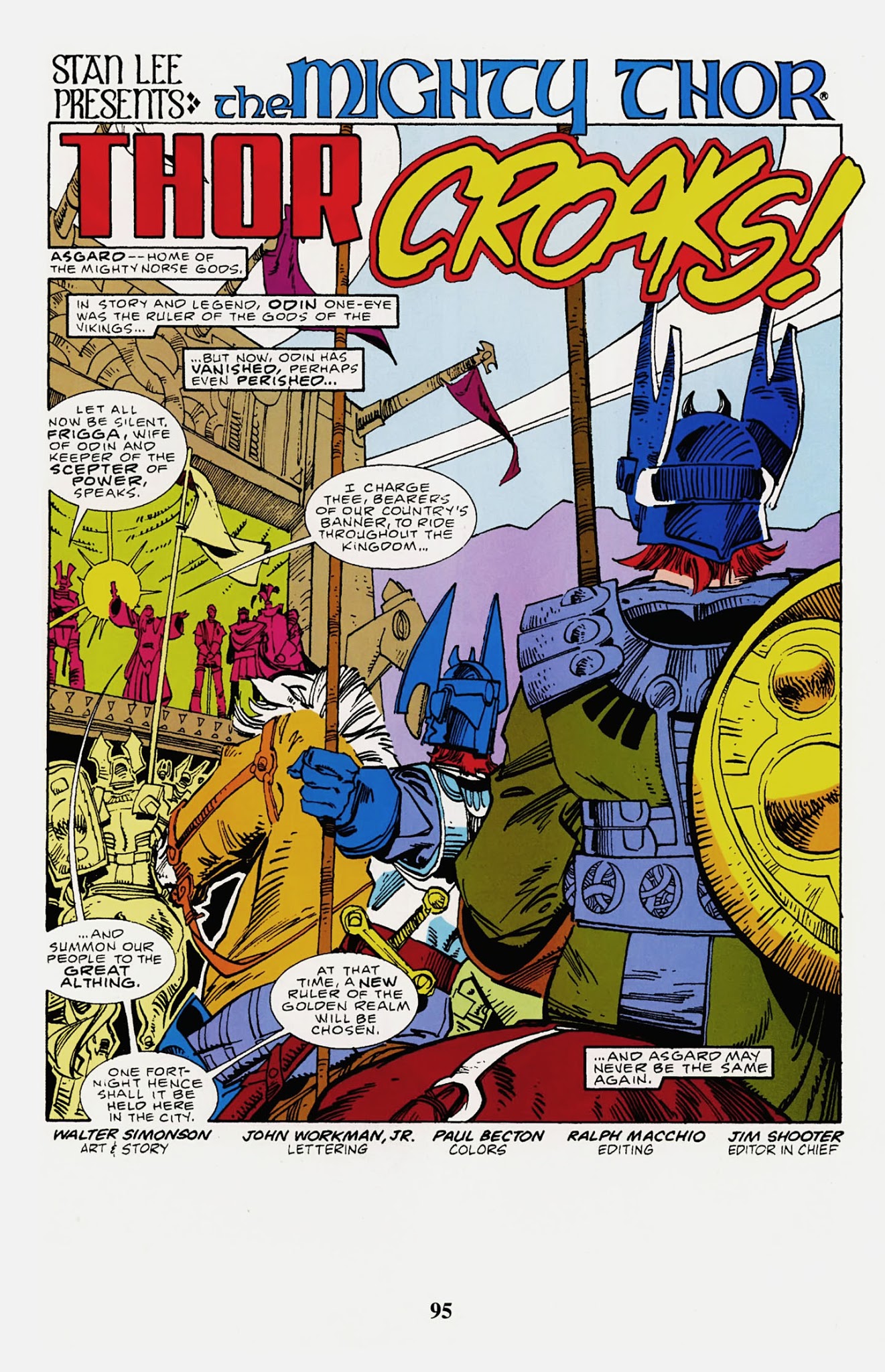 Read online Thor Visionaries: Walter Simonson comic -  Issue # TPB 3 - 97