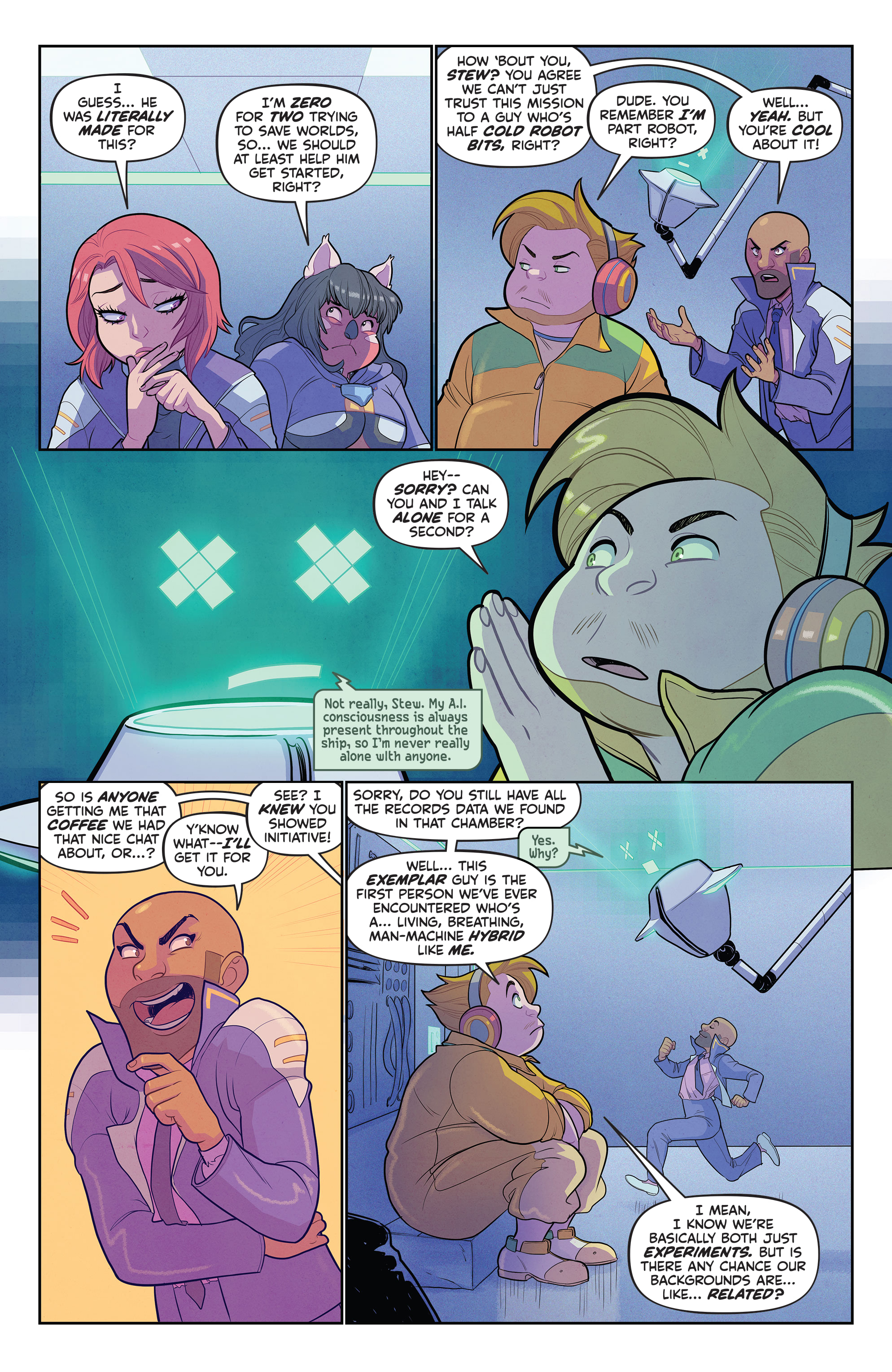 Read online Voyage to the Stars comic -  Issue #1 - 17