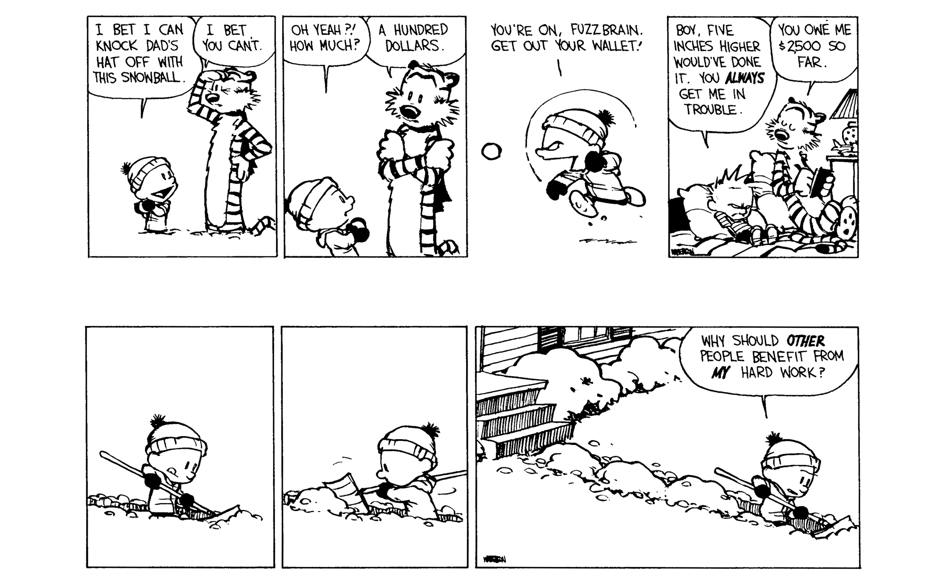 Read online Calvin and Hobbes comic -  Issue #10 - 105