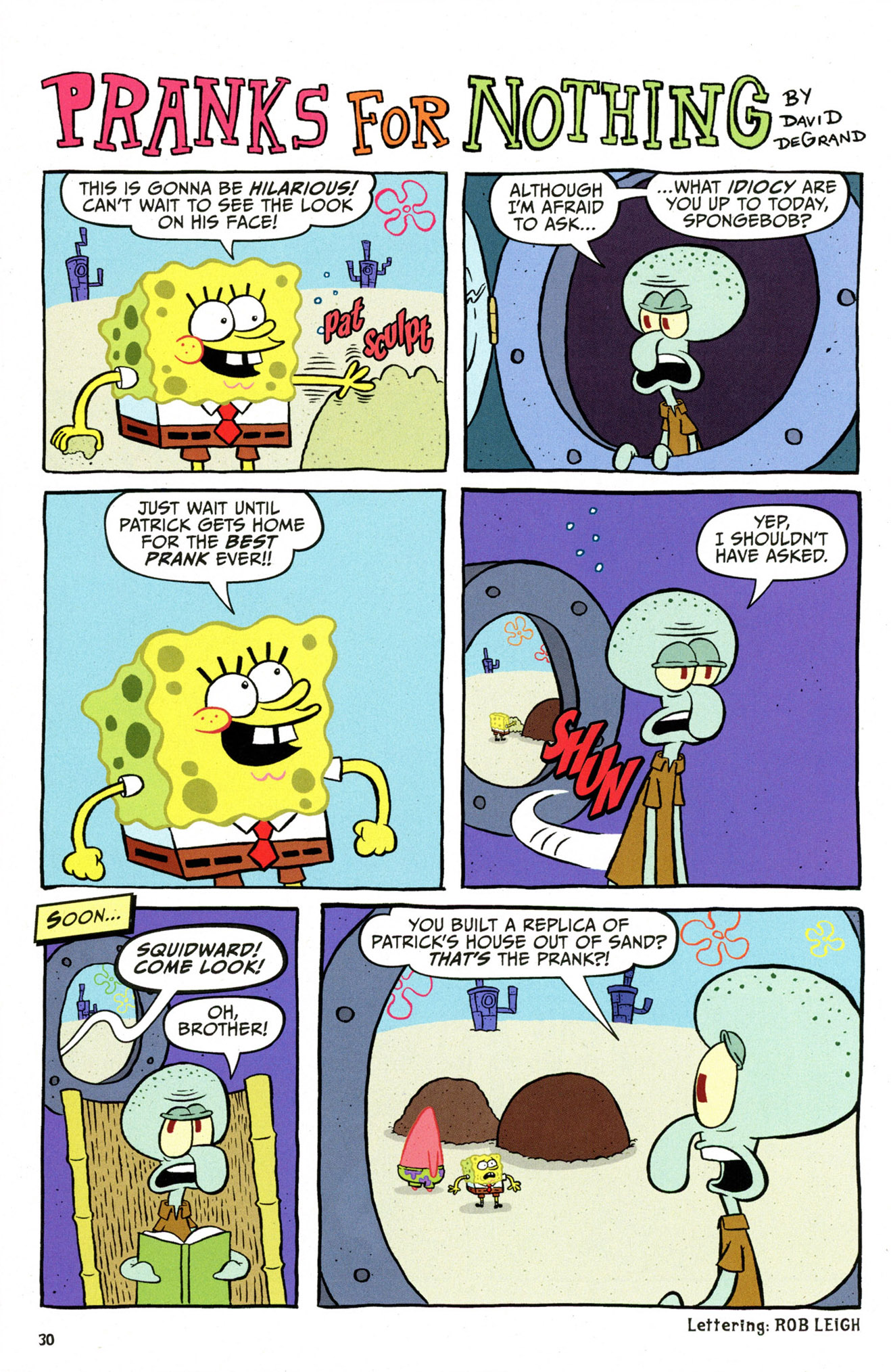 Read online SpongeBob Comics comic -  Issue #36 - 31