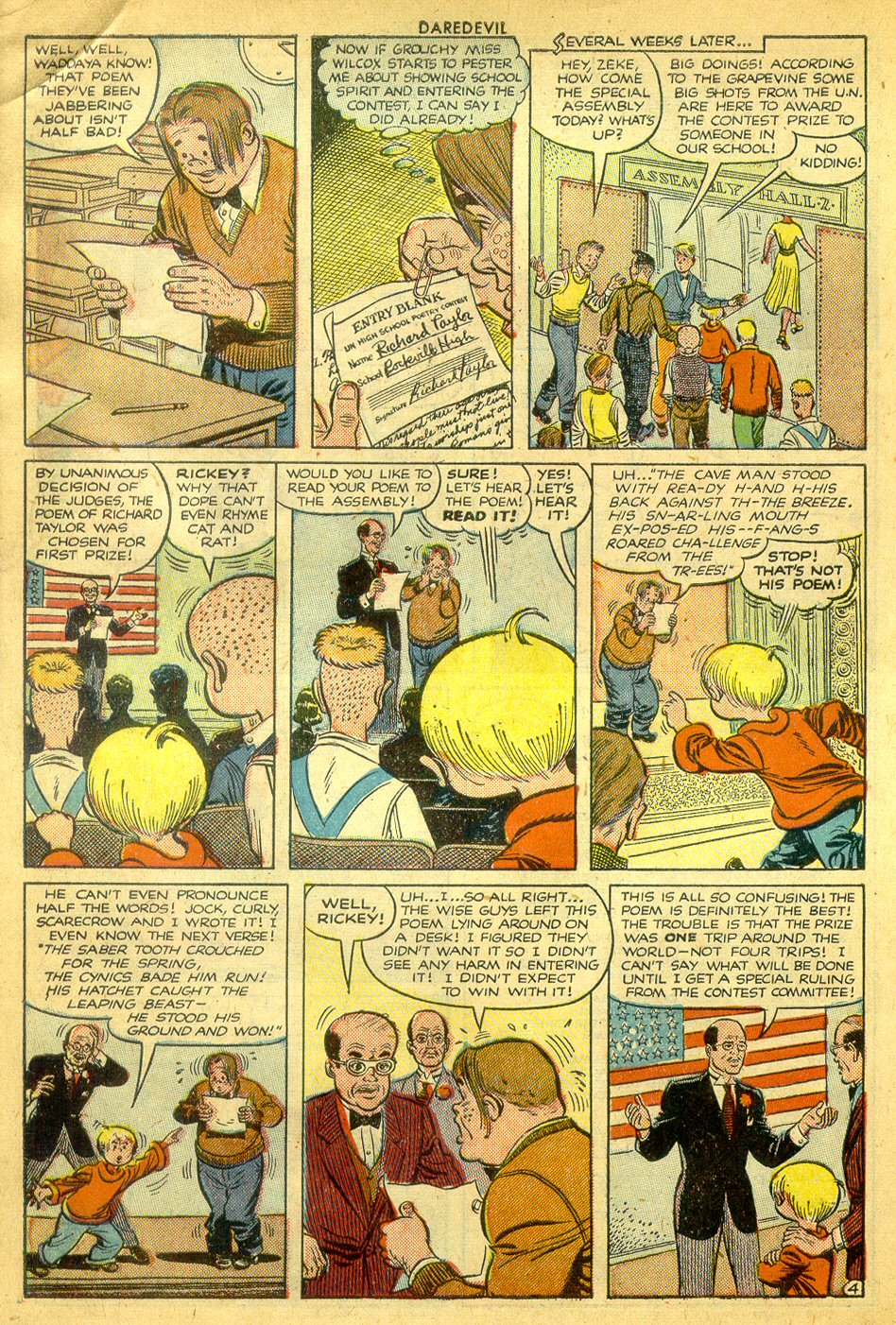 Read online Daredevil (1941) comic -  Issue #90 - 6