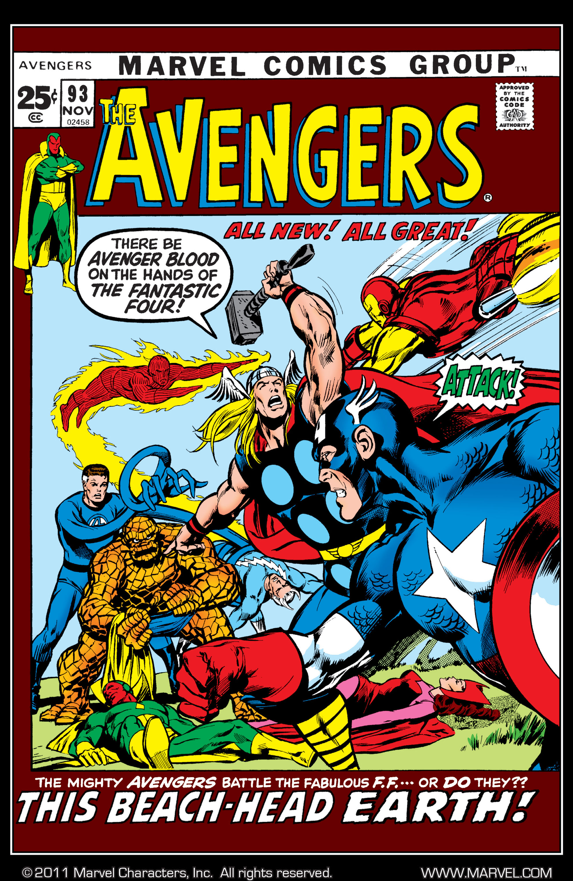 Read online Marvel Masterworks: The Avengers comic -  Issue # TPB 10 (Part 1) - 95
