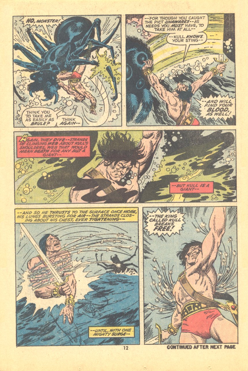 Read online Kull, the Conqueror (1971) comic -  Issue #7 - 10