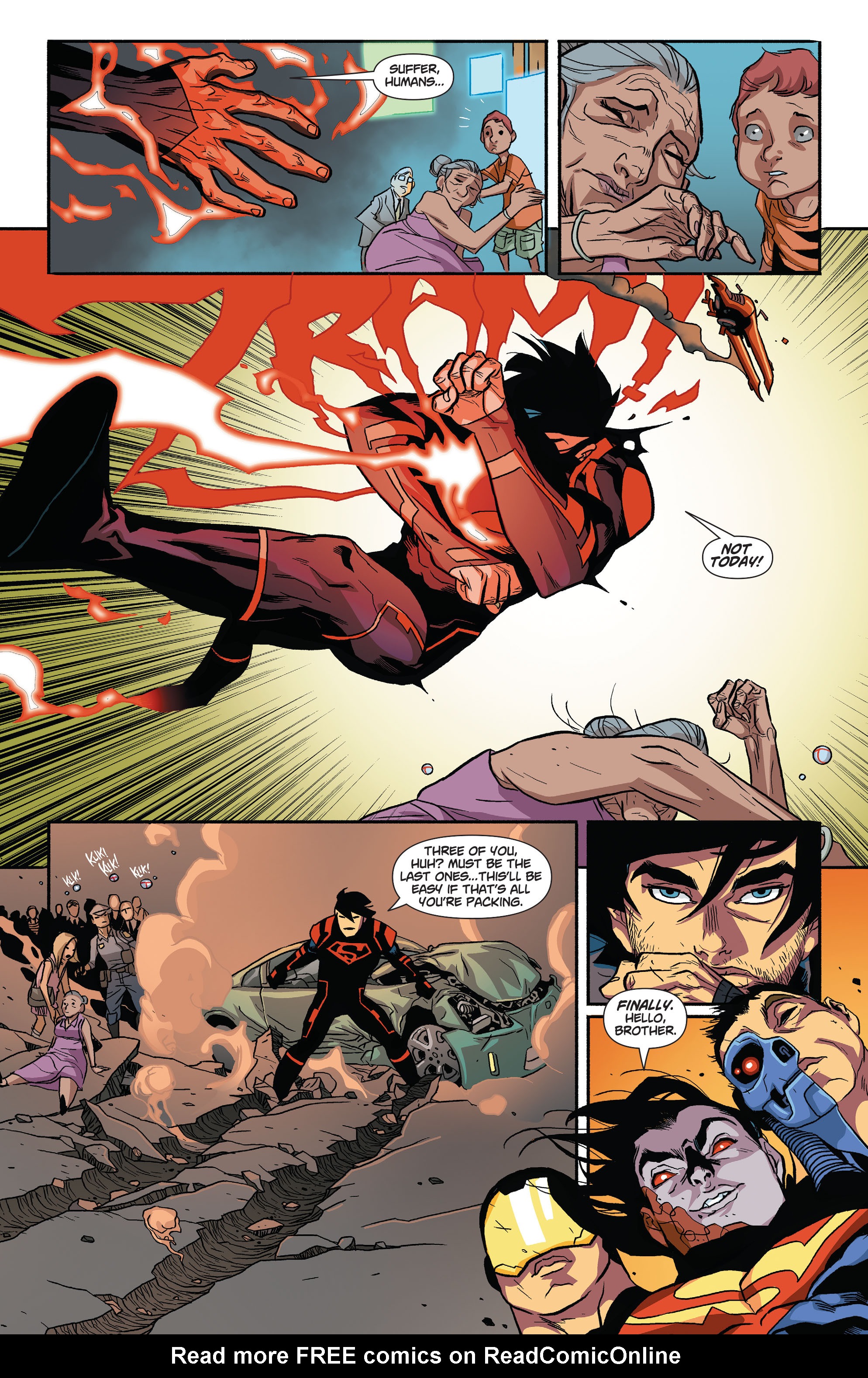 Read online Superboy: Futures End comic -  Issue # Full - 11