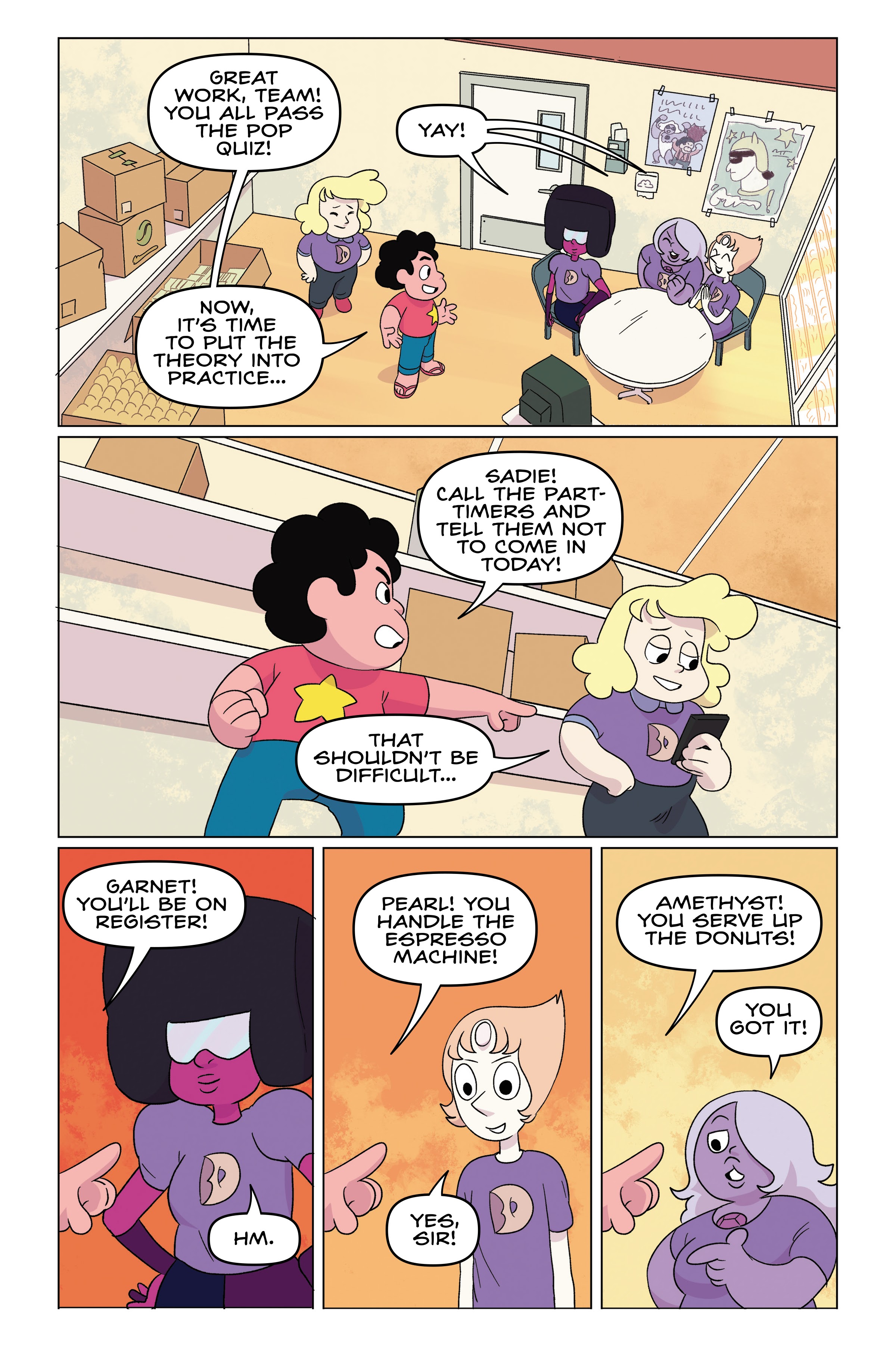 Read online Steven Universe: Ultimate Dough-Down comic -  Issue # TPB - 28