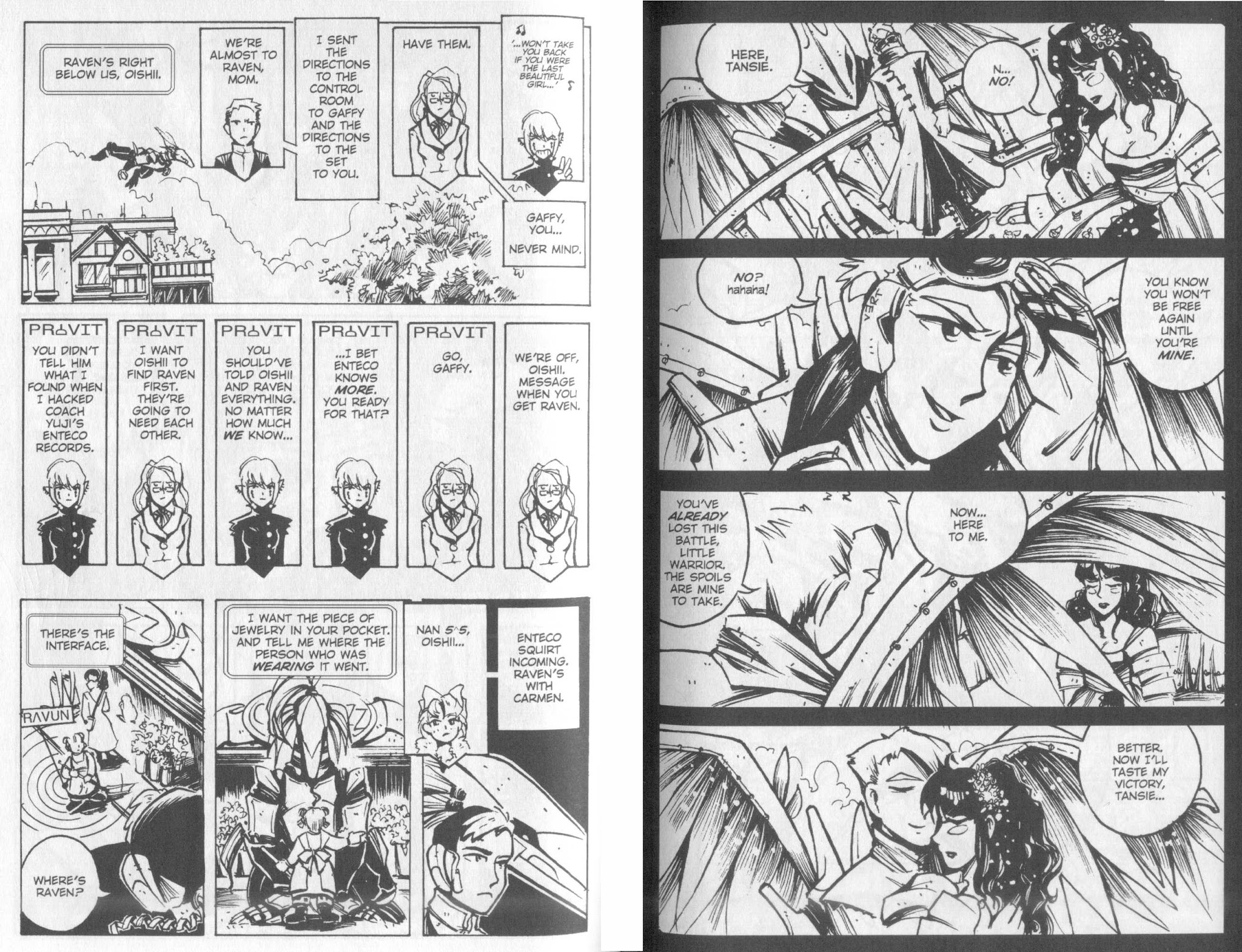 Read online Rumble Girls: Silky Warrior Tansie comic -  Issue #6 - 5