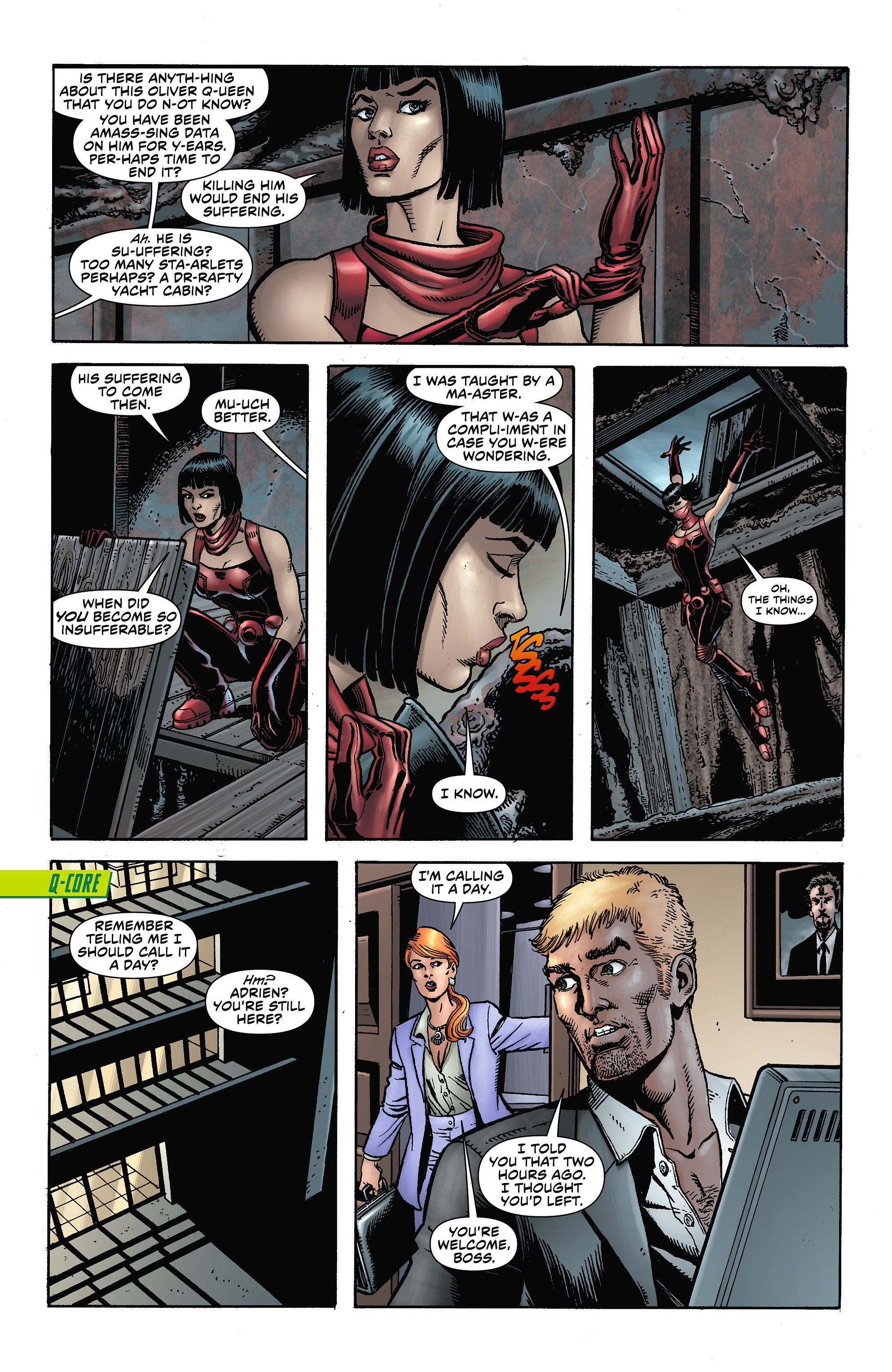 Read online Green Arrow (2011) comic -  Issue #4 - 8