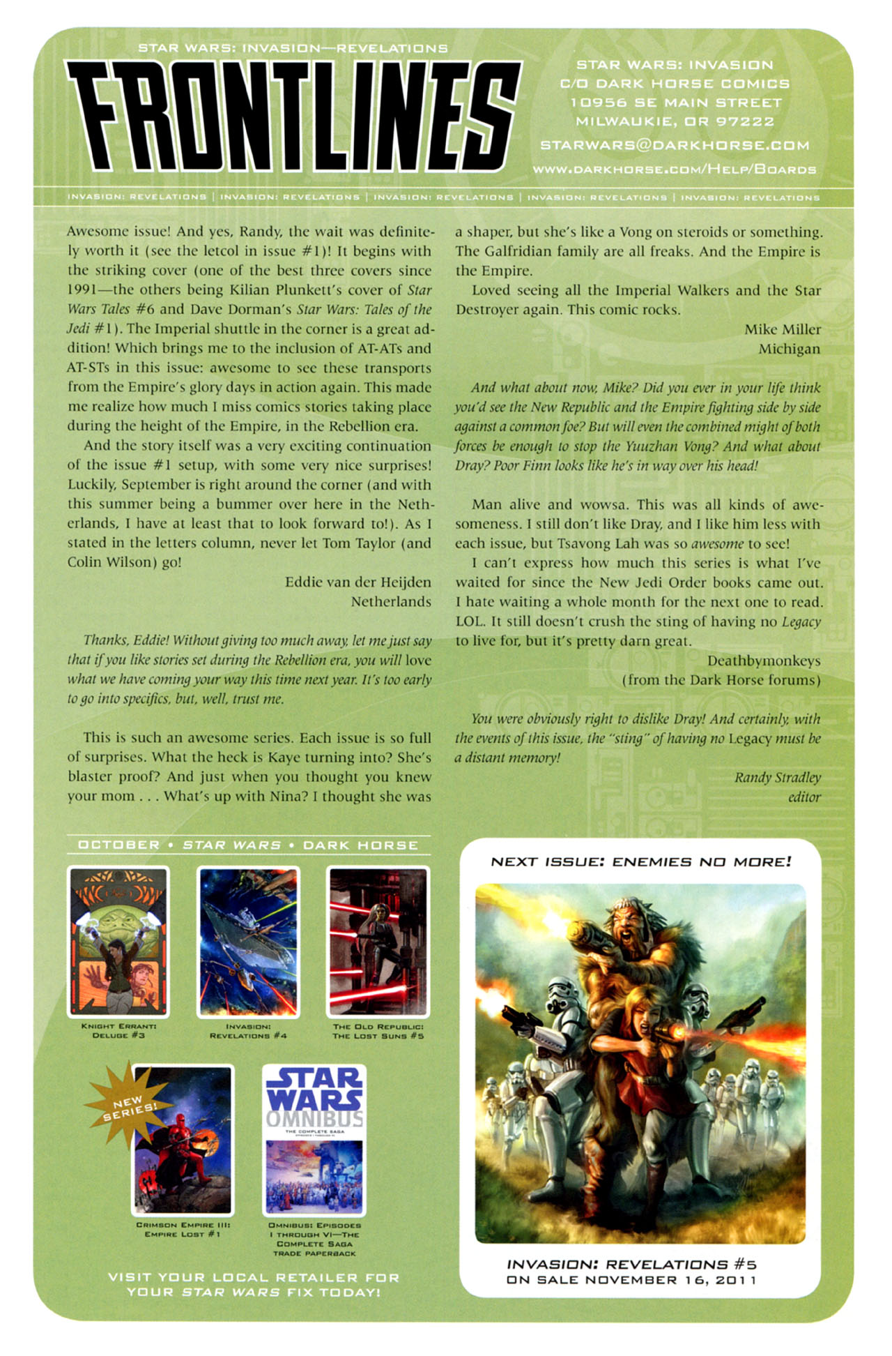 Read online Star Wars: Invasion - Revelations comic -  Issue #4 - 24