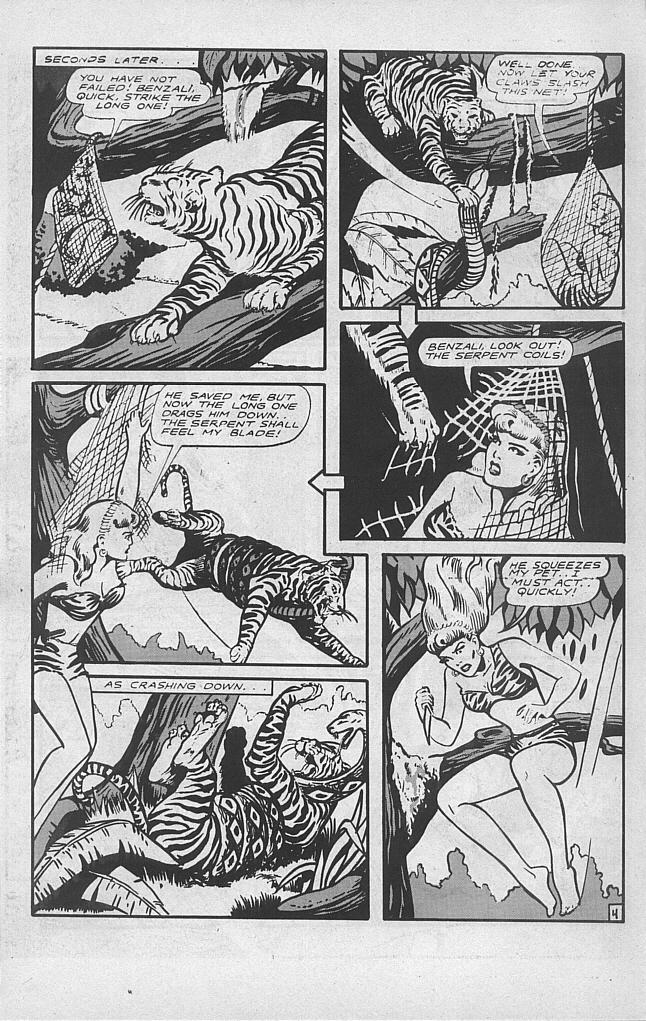 Read online Jungle Girls (1988) comic -  Issue #4 - 12