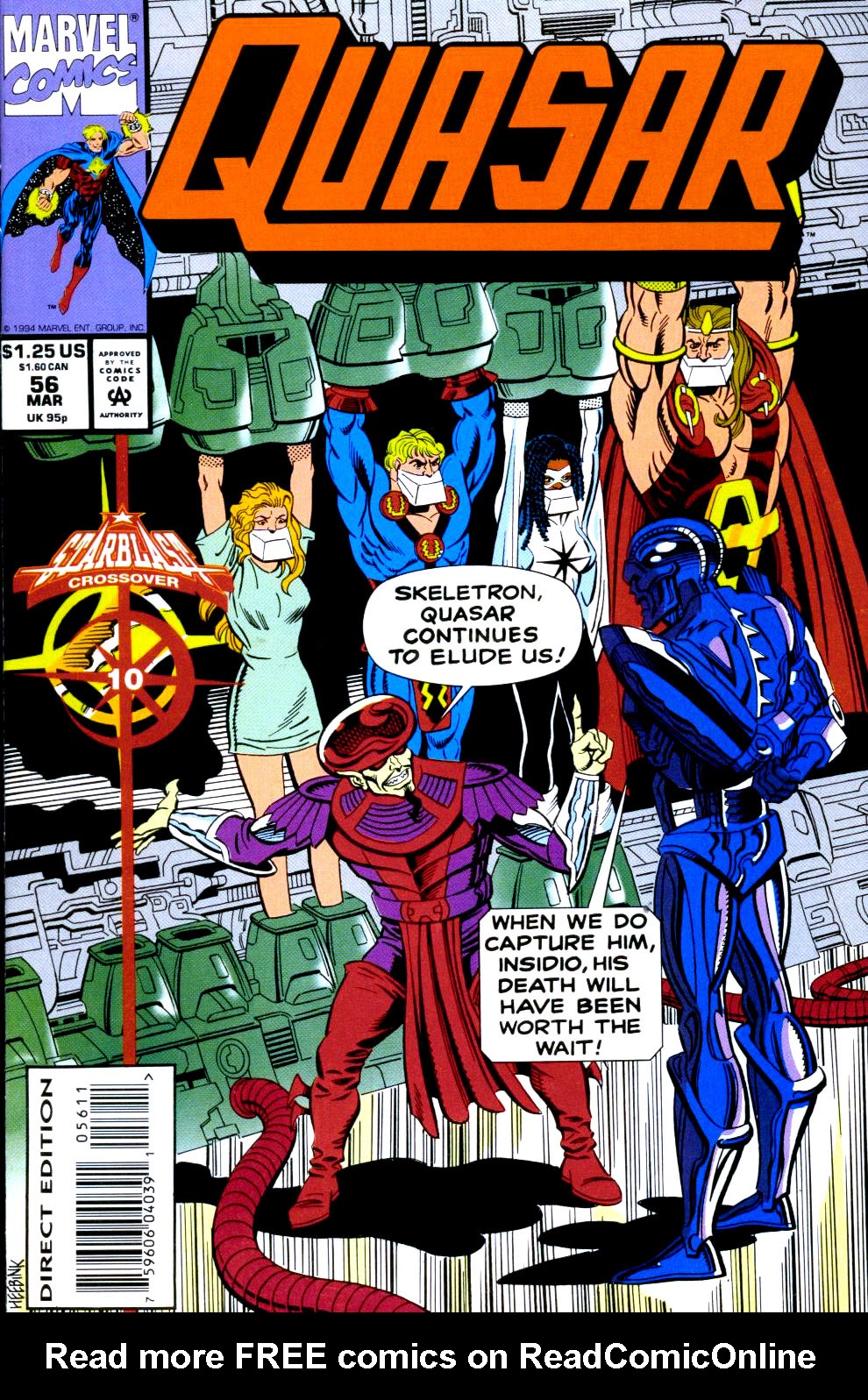Read online Quasar comic -  Issue #56 - 1