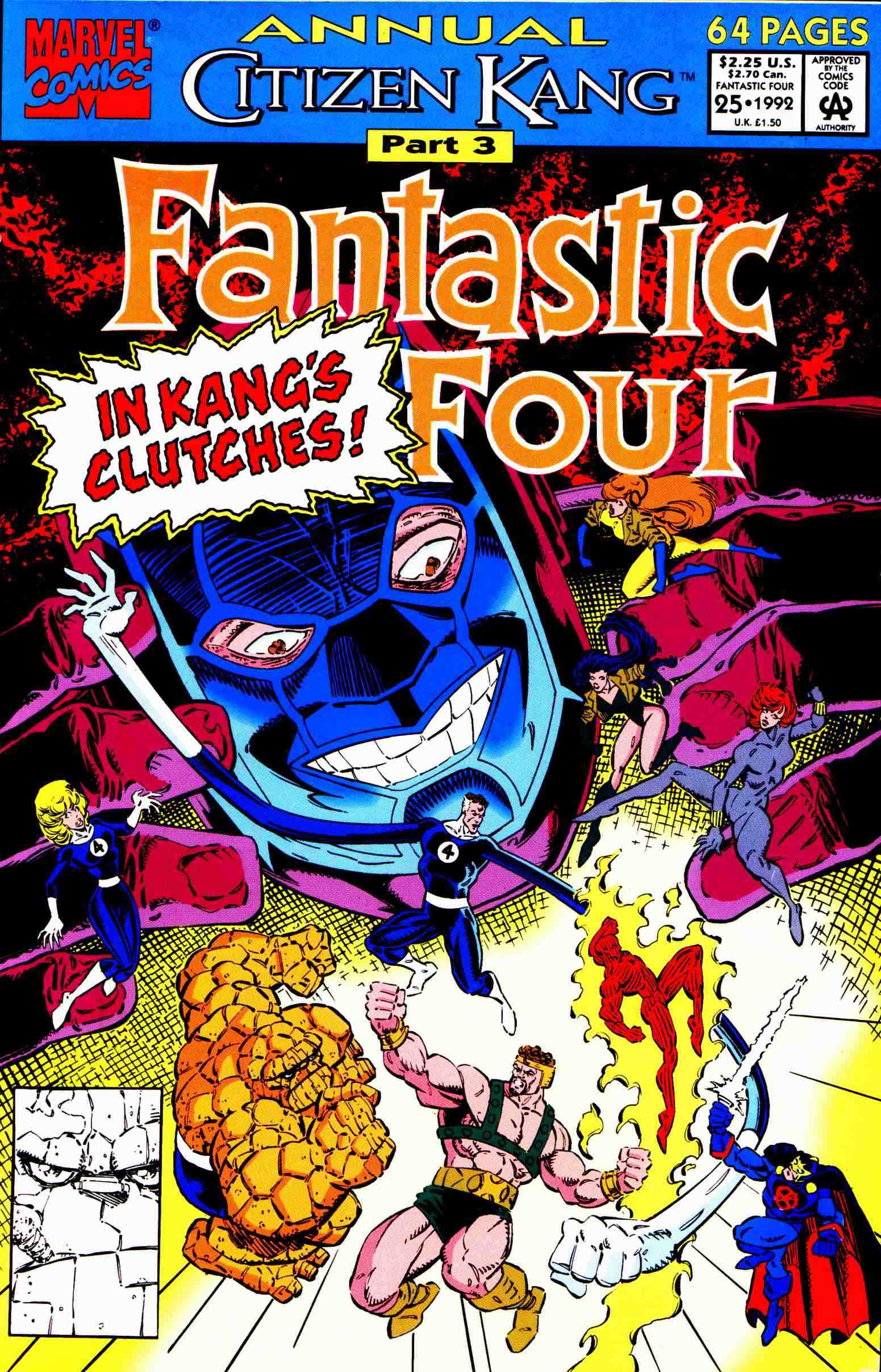 Read online Fantastic Four (1961) comic -  Issue # _Annual 25 - 1