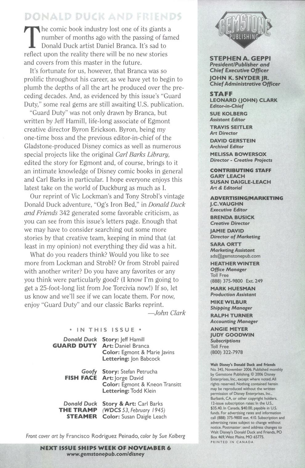 Read online Walt Disney's Donald Duck and Friends comic -  Issue #345 - 2