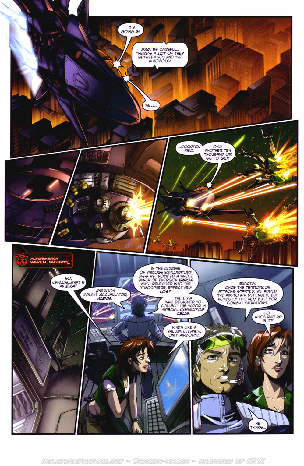 Read online Transformers Energon comic -  Issue #29 - 9
