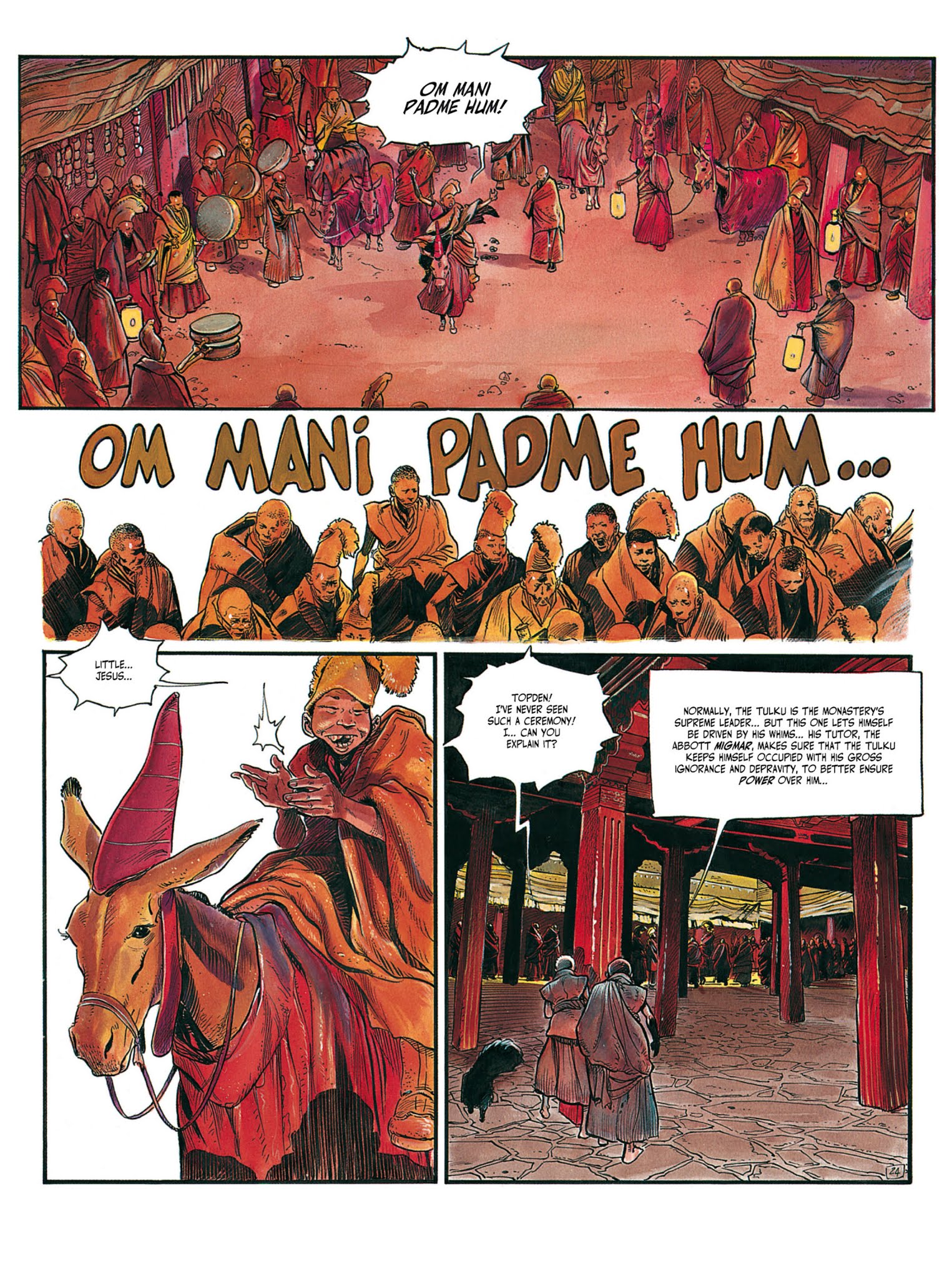 Read online The White Lama comic -  Issue #3 - 28