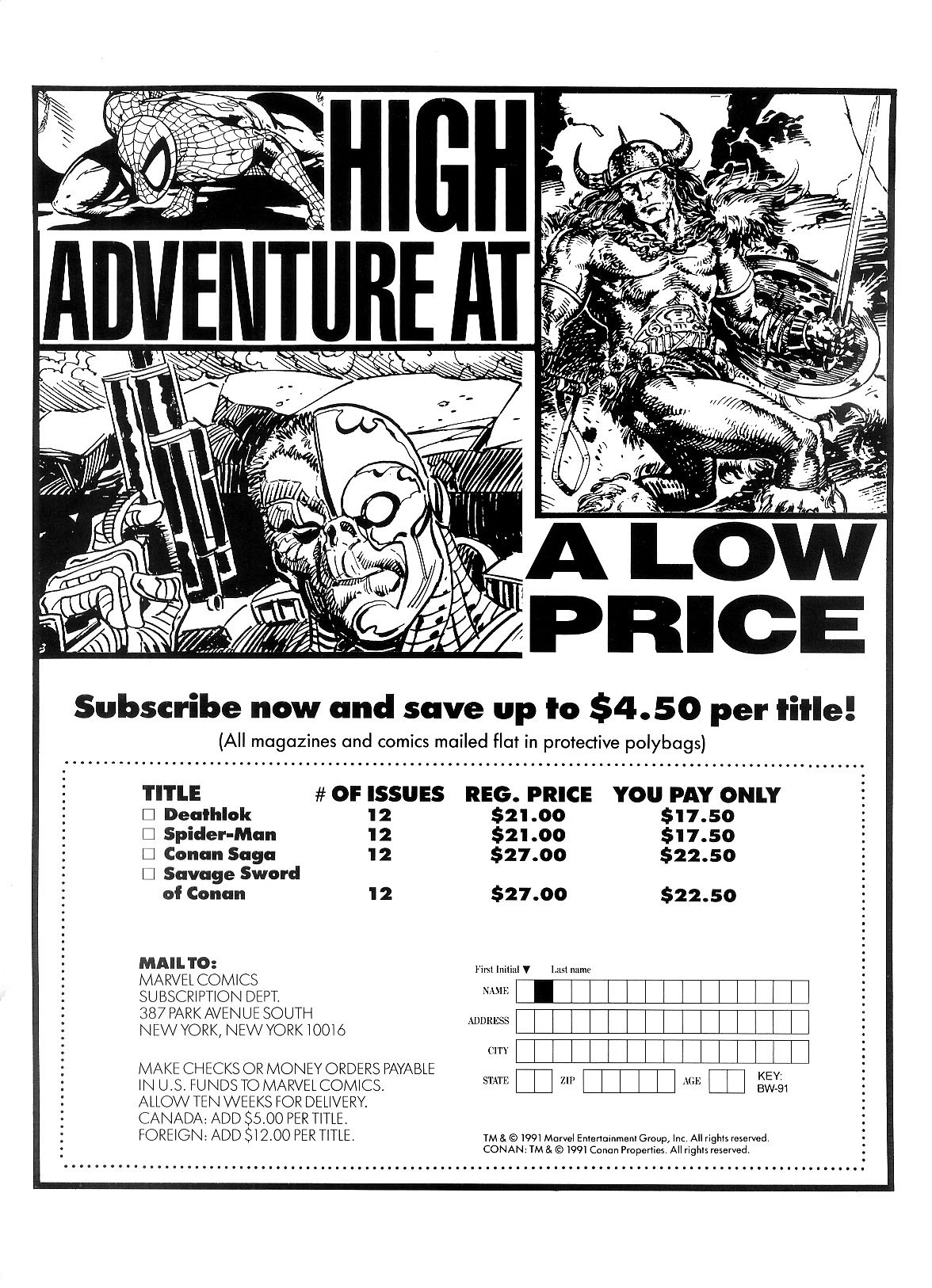 Read online The Savage Sword Of Conan comic -  Issue #183 - 47