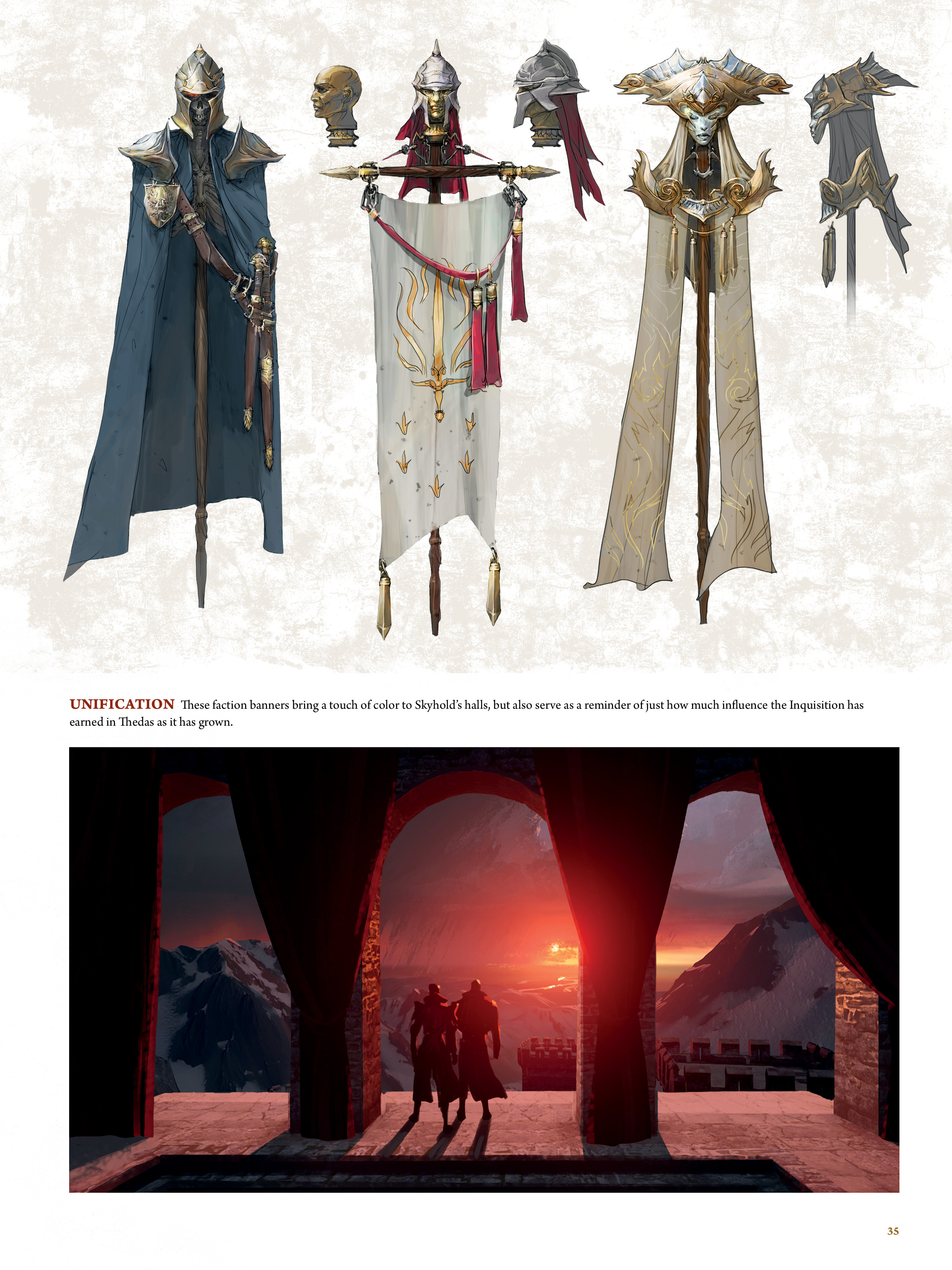 Read online The Art of Dragon Age: Inquisition comic -  Issue # TPB (Part 1) - 33