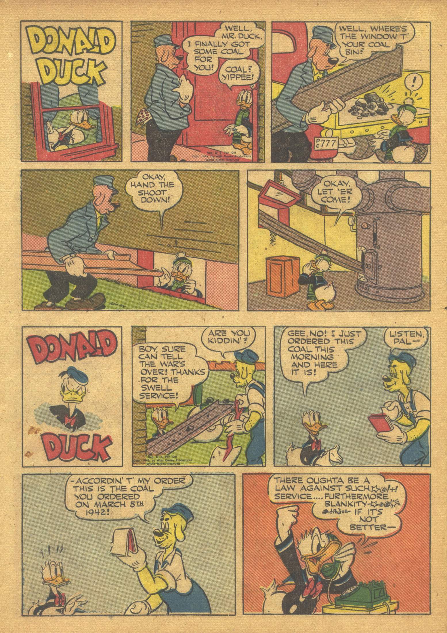 Read online Walt Disney's Comics and Stories comic -  Issue #67 - 30