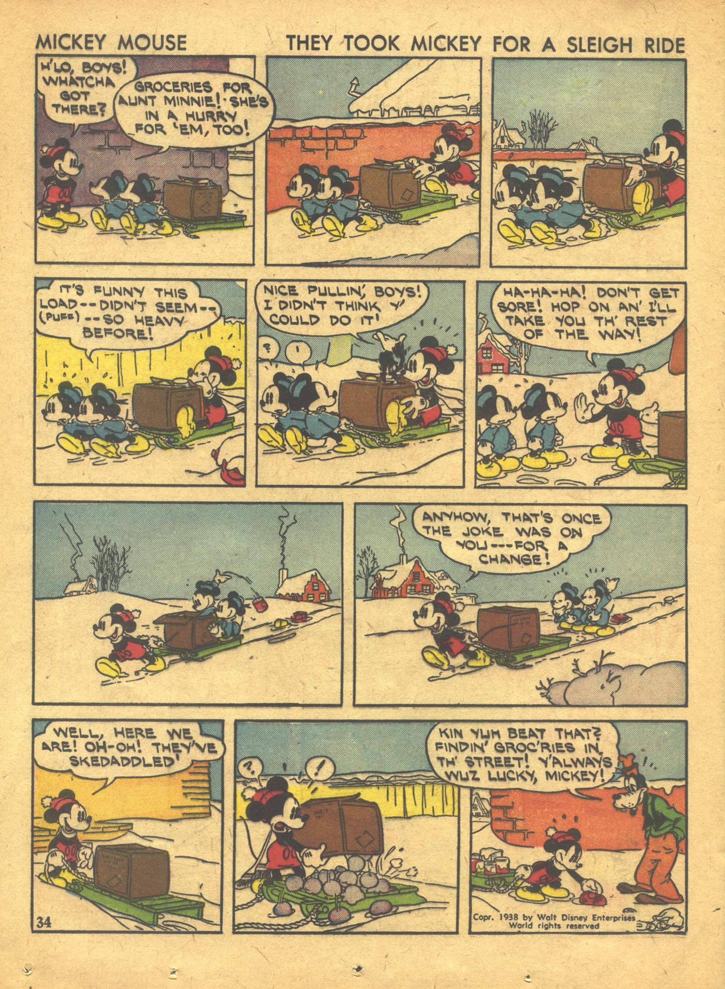 Read online Walt Disney's Comics and Stories comic -  Issue #13 - 36