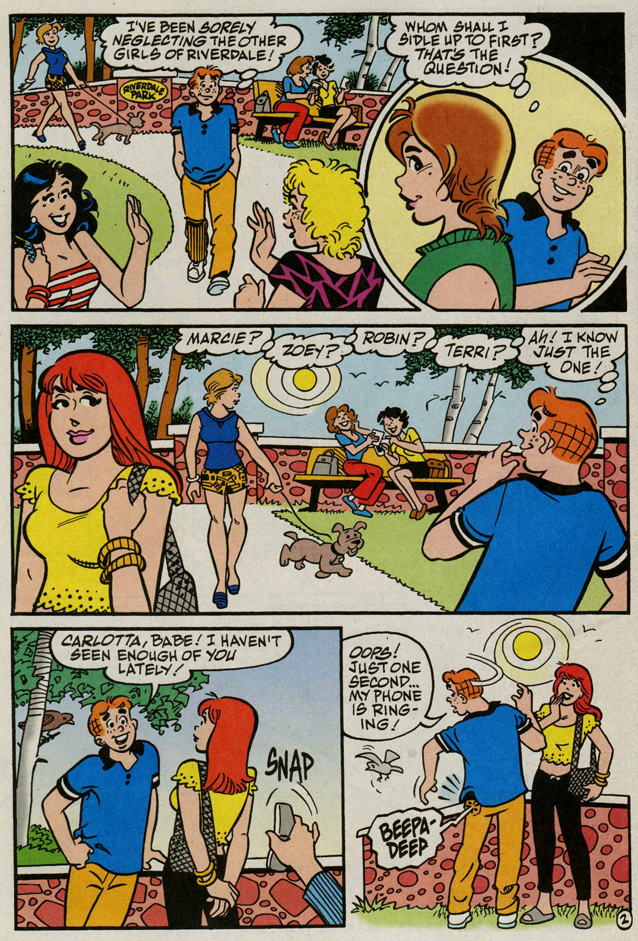 Read online Archie (1960) comic -  Issue #586 - 3