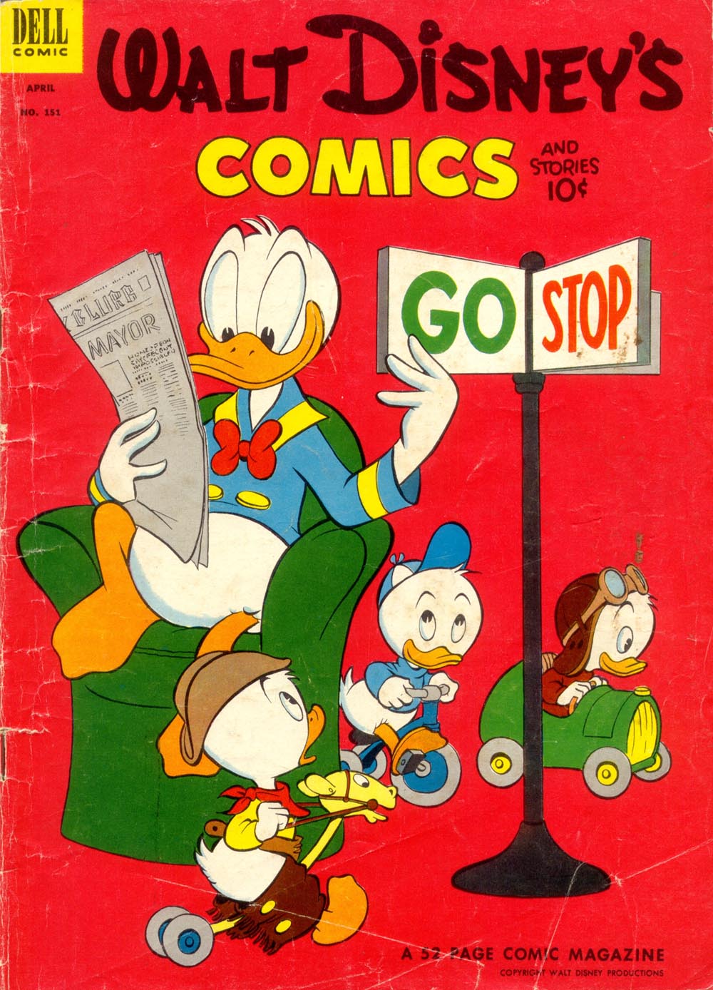 Read online Walt Disney's Comics and Stories comic -  Issue #151 - 1