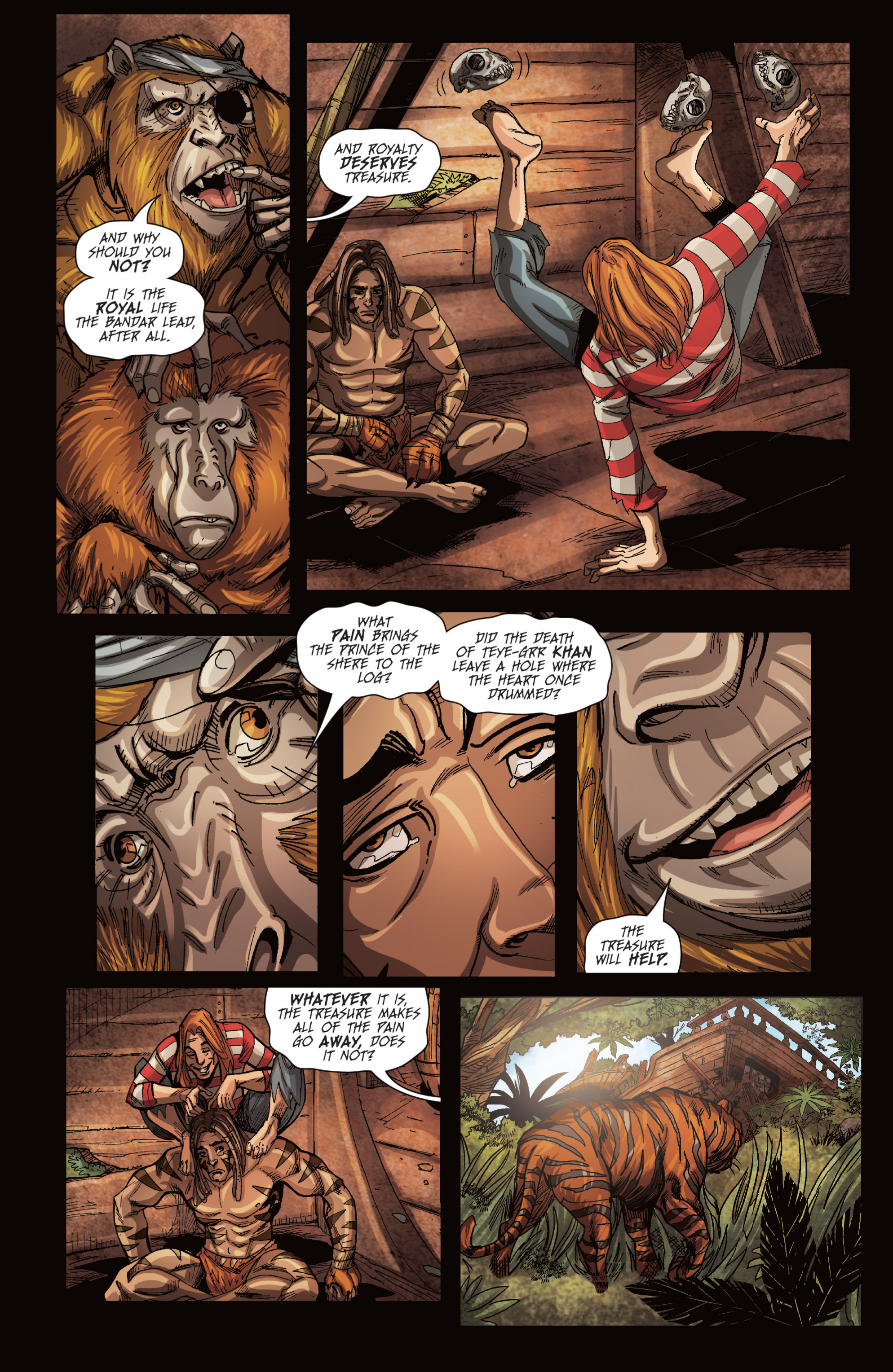 Read online Grimm Fairy Tales presents The Jungle Book: Last of the Species comic -  Issue #3 - 5