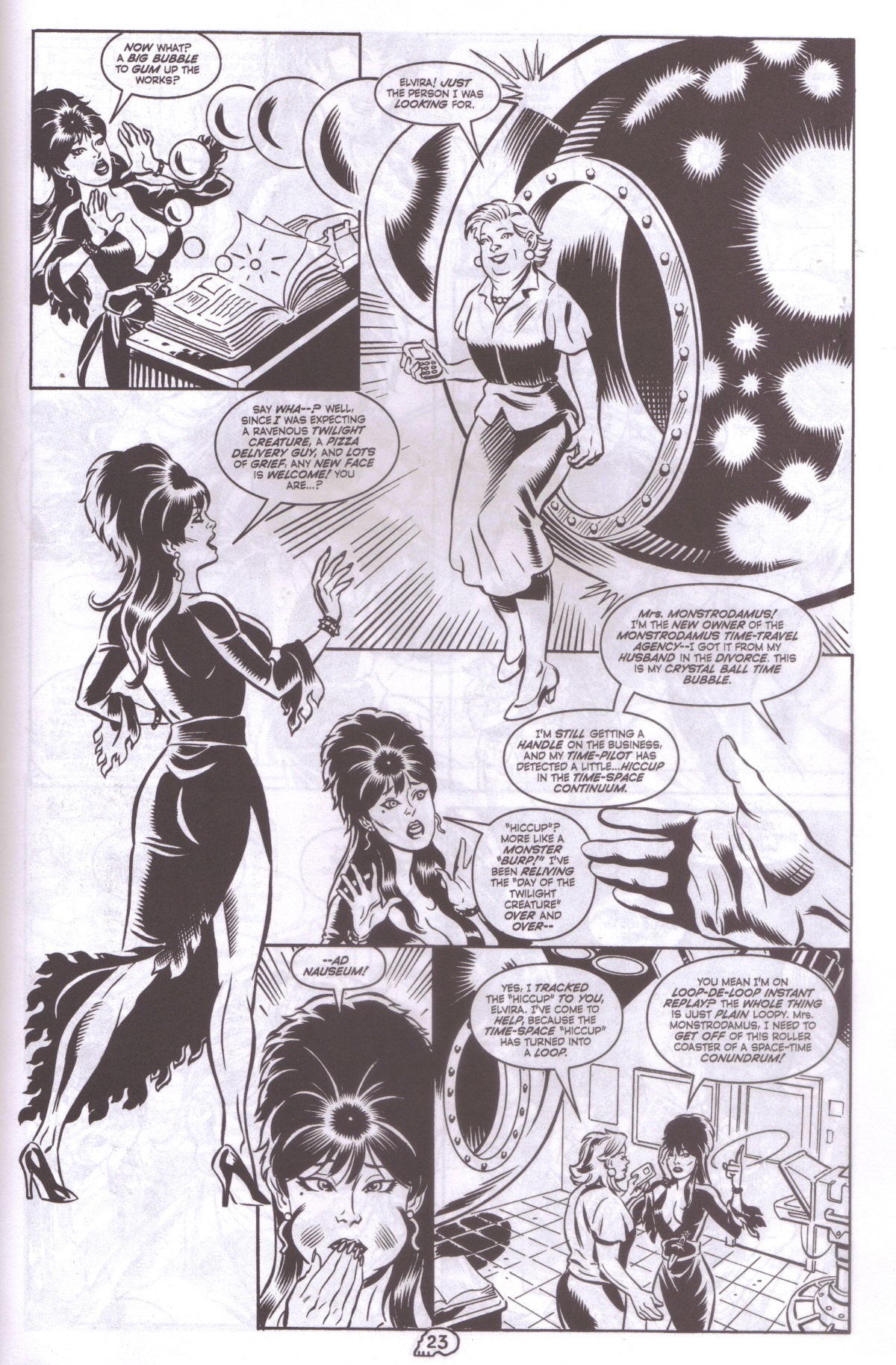 Read online Elvira, Mistress of the Dark comic -  Issue #166 - 21