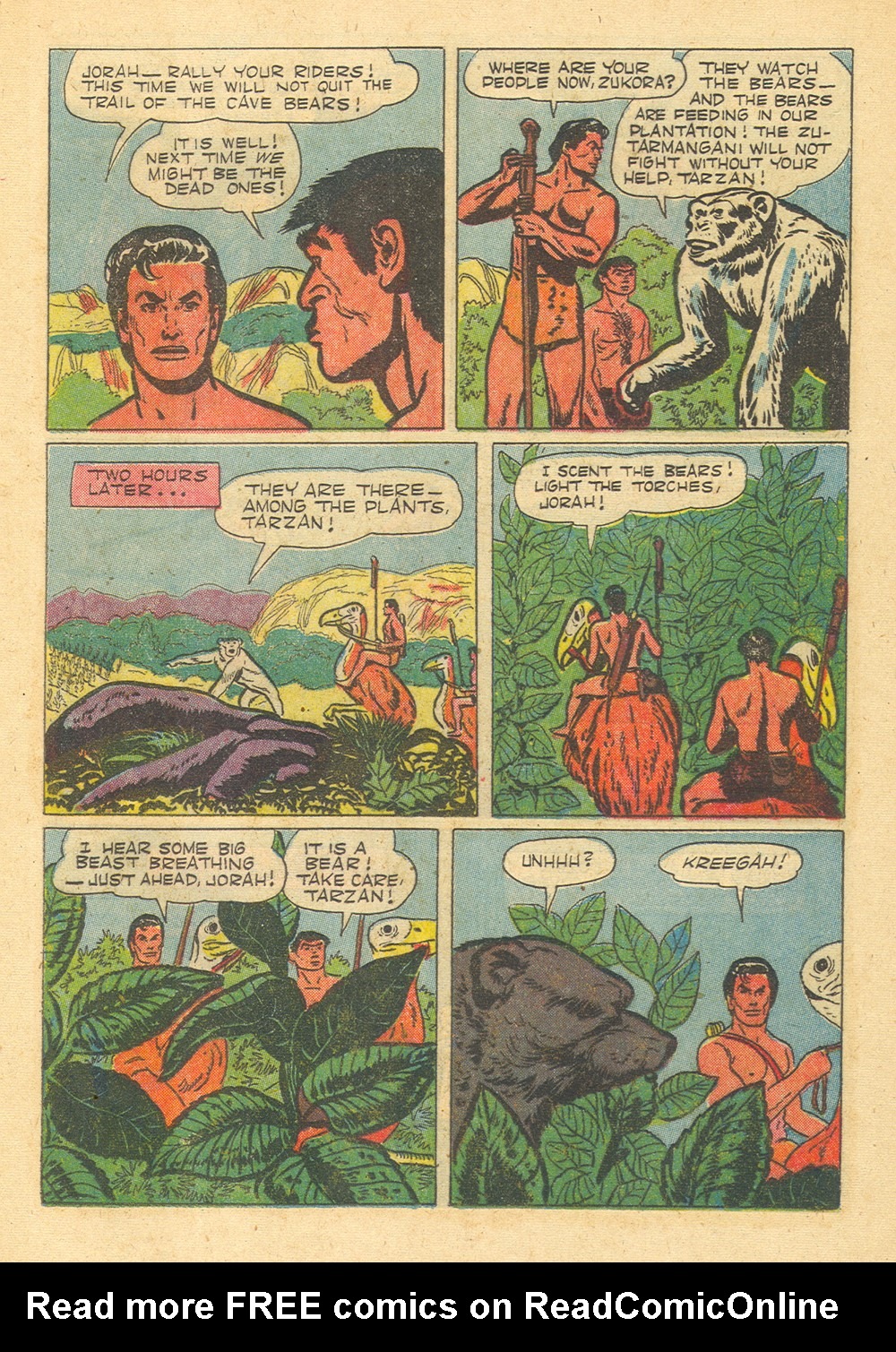 Read online Tarzan (1948) comic -  Issue #65 - 13